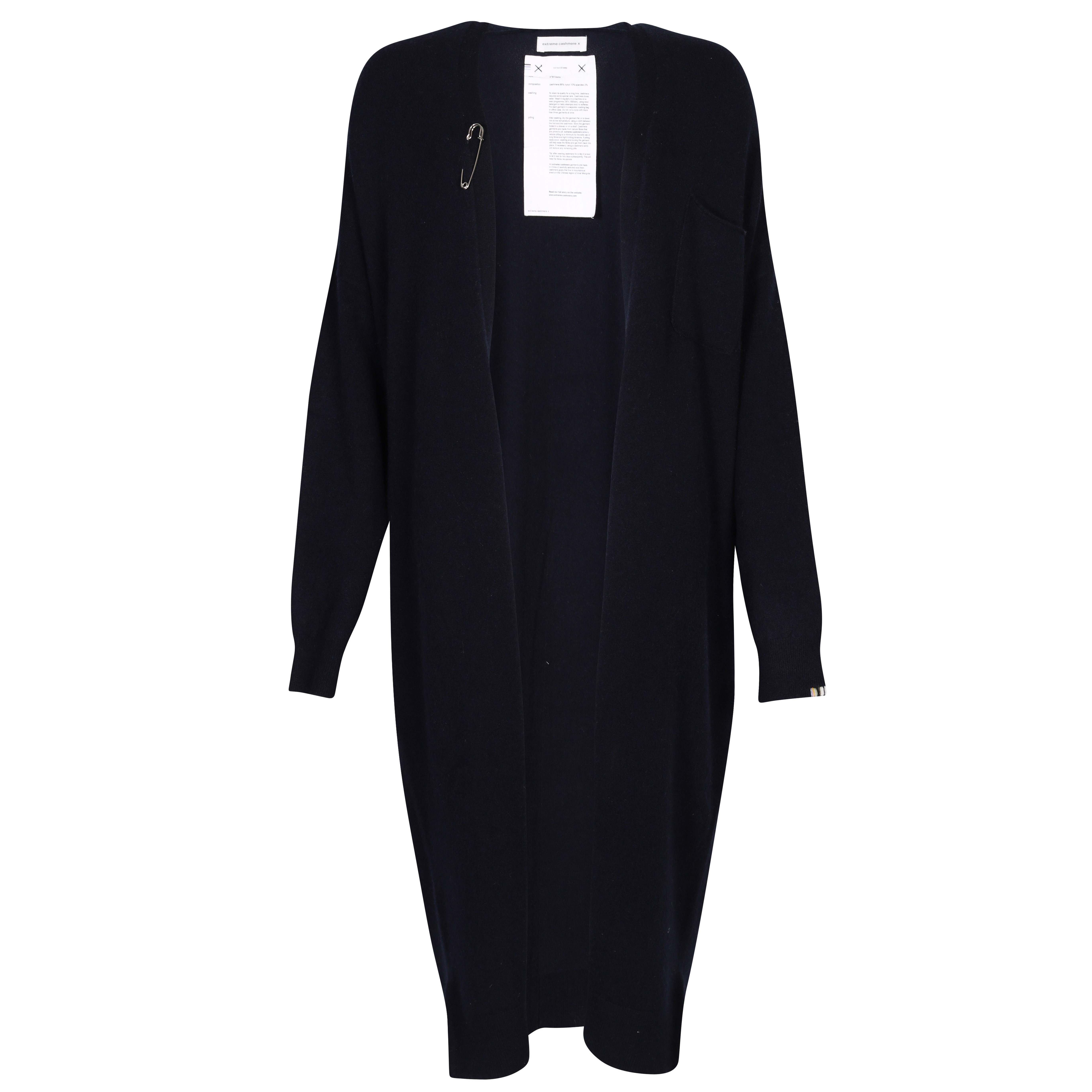 Extreme Cashmere Cardigan N°61 Koto in Navy