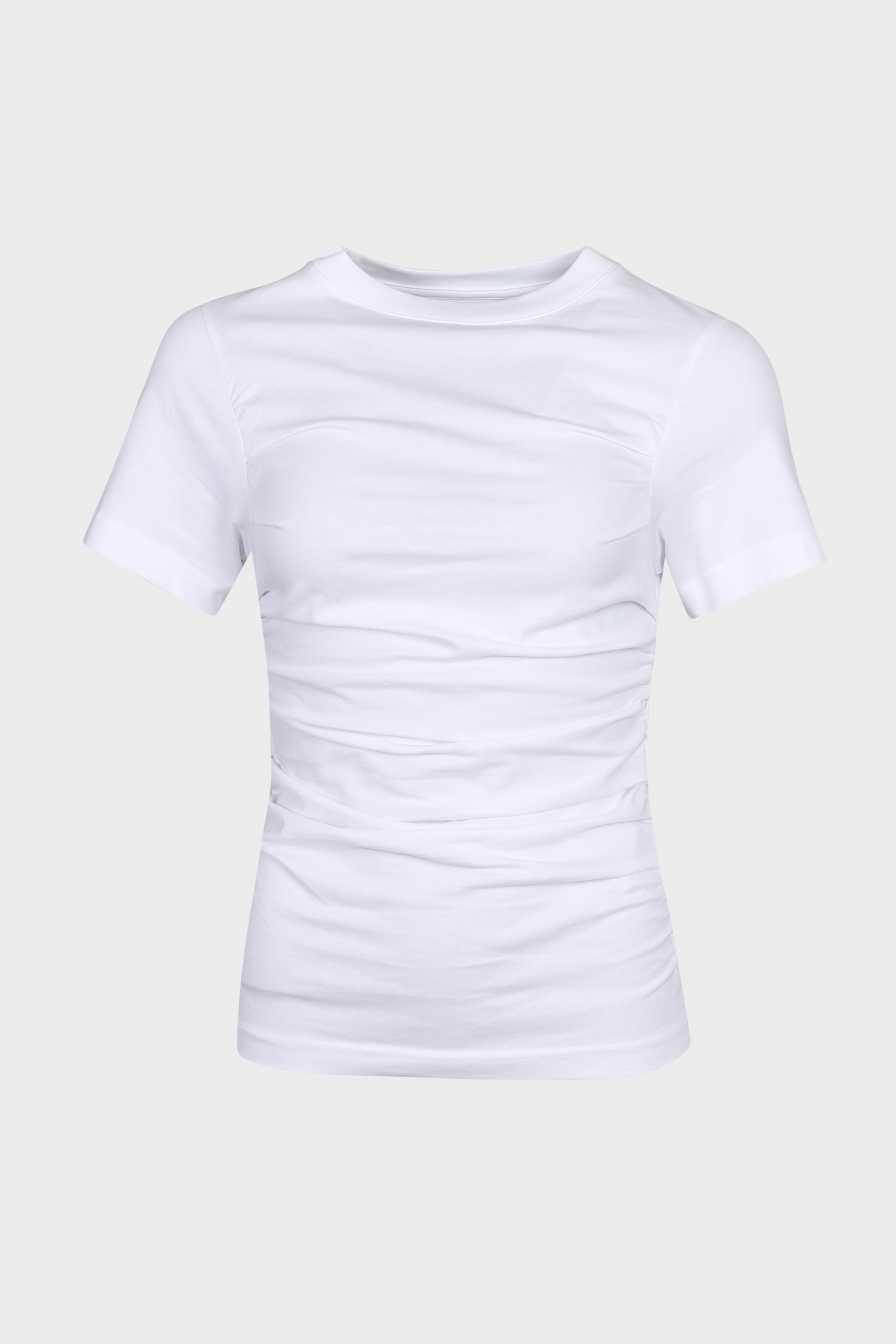 AXEL ARIGATO Gathered T-Shirt in White S