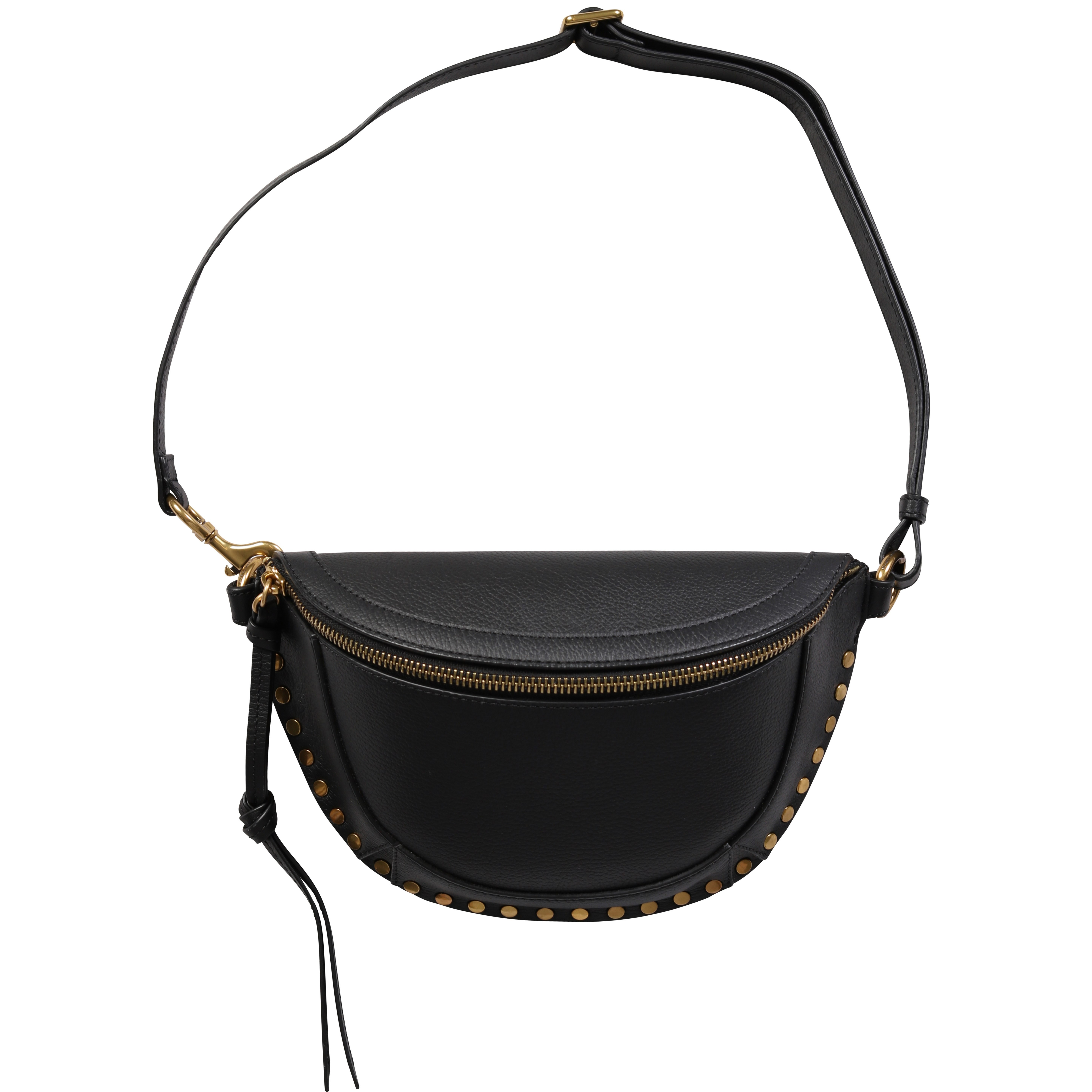Isabel Marant Skano Fannypack with Studs in Black
