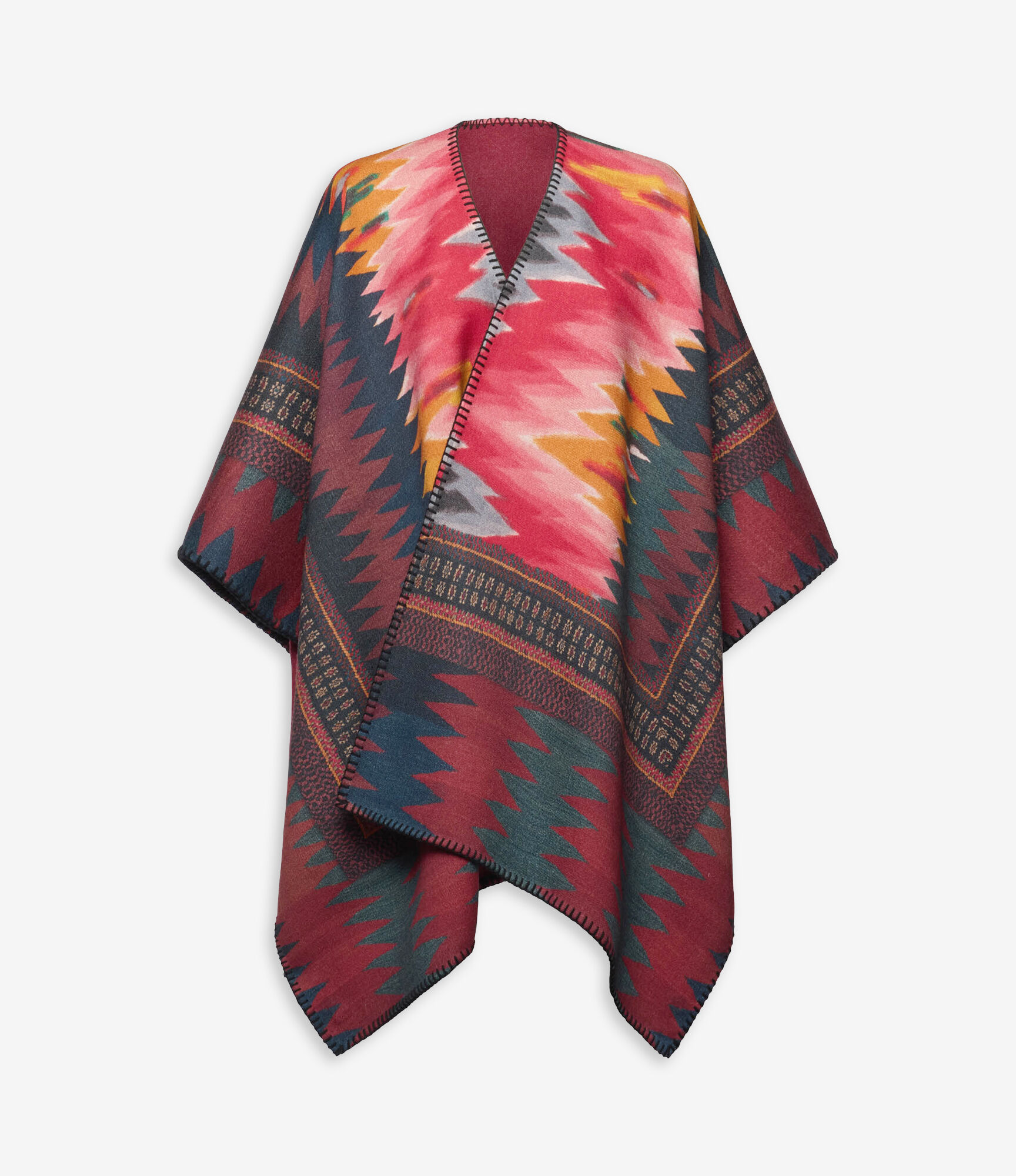PIERRE-LOUIS MASCIA Poncho Multicolor