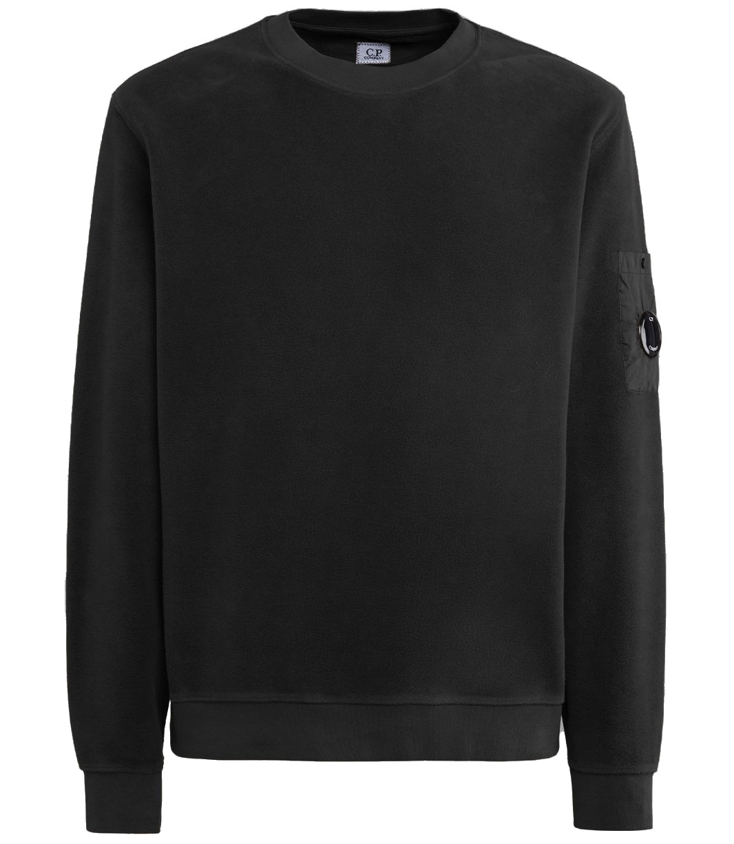 C.P. COMPANY Fleece Sweatshirt in Black