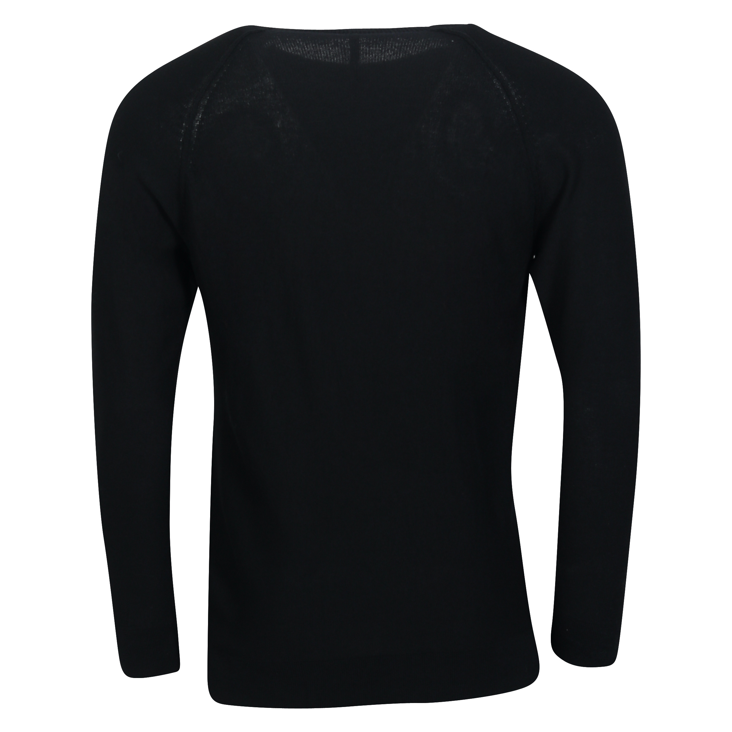 Transit Uomo Light Wool Sweater in Black