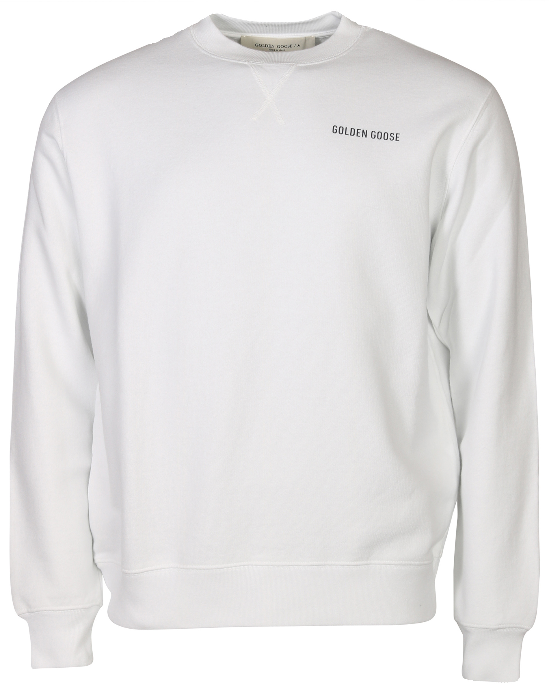 Golden Goose Sweatshirt Golden White Printed