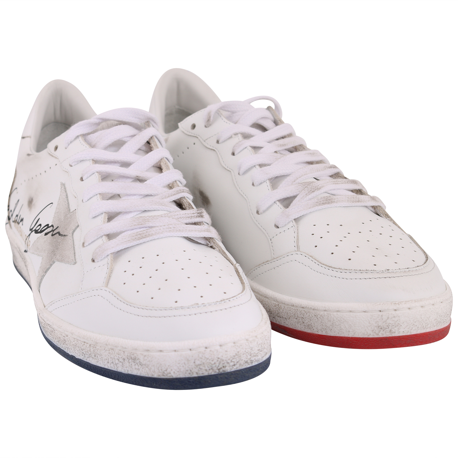 Golden Goose Sneaker Ball Star White/Blue