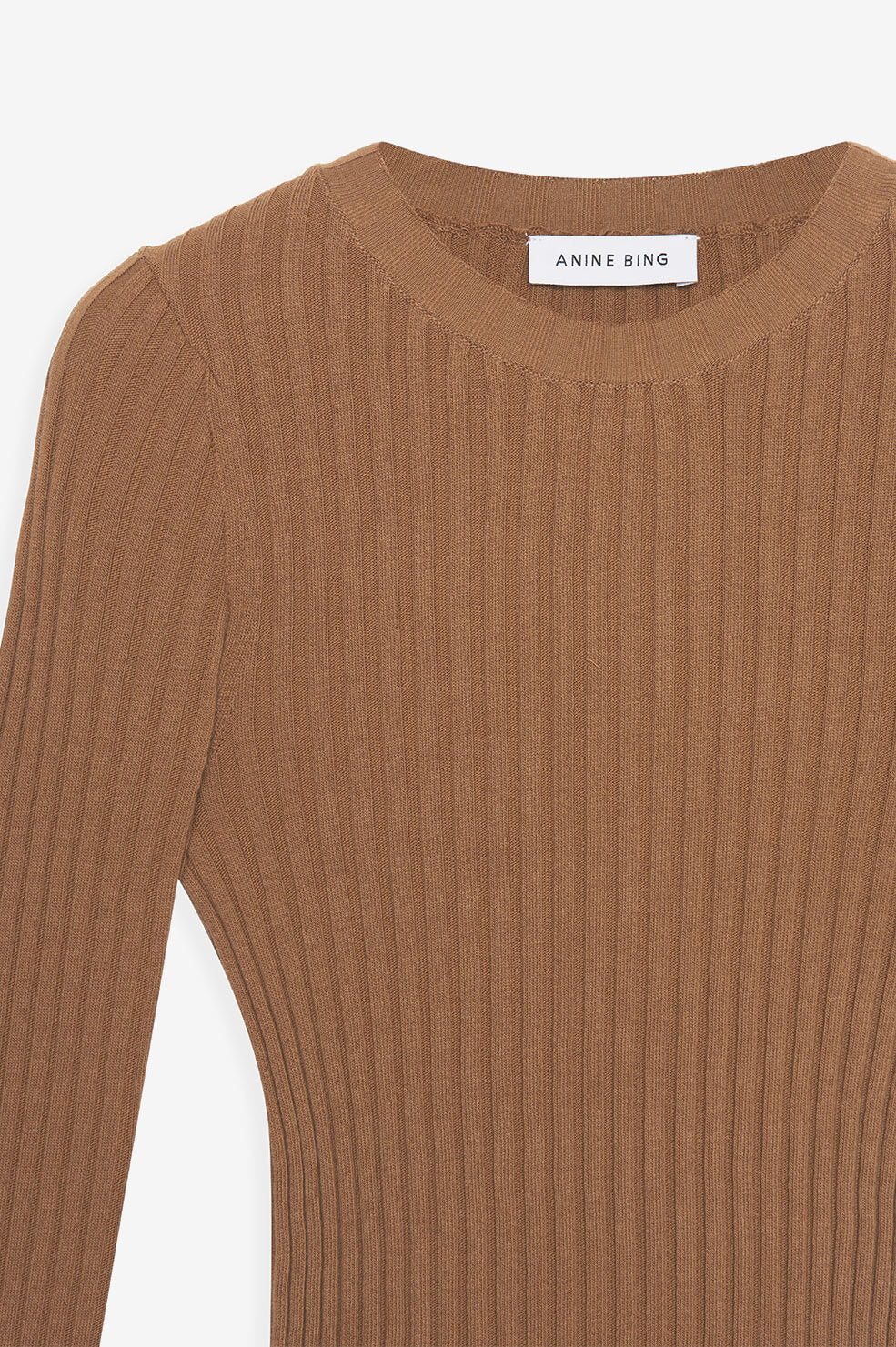 Anine Bing Cecily Longsleeve in Camel XL