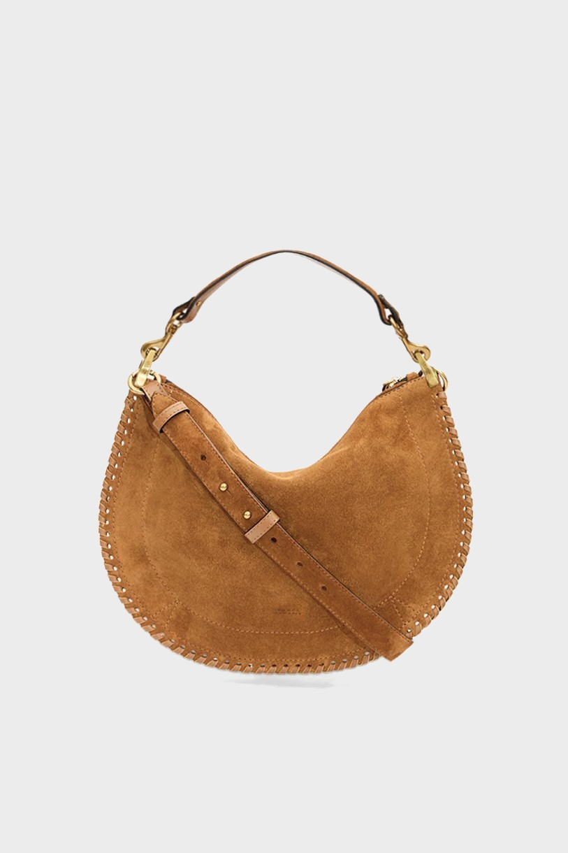 ISABEL MARANT Oskan Soft Bag in Cognac