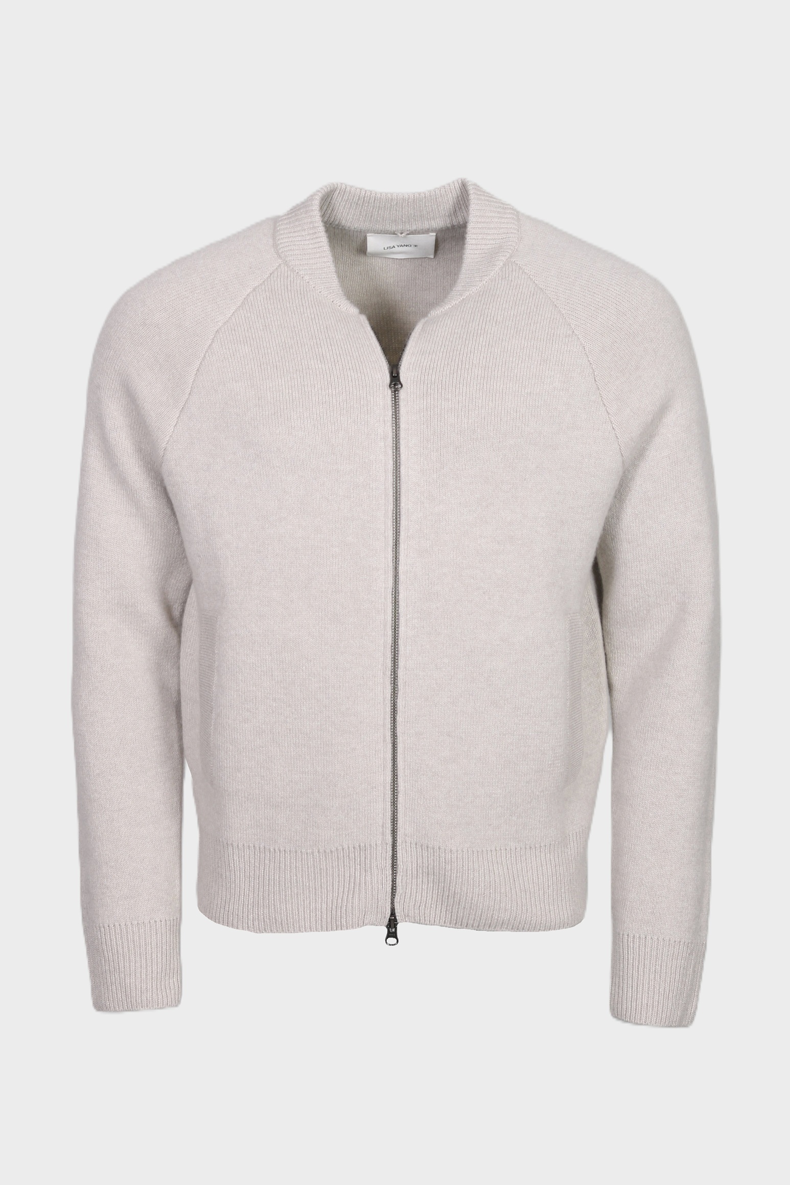LISA YANG Fionn Cardigan Jacket in Oyster
