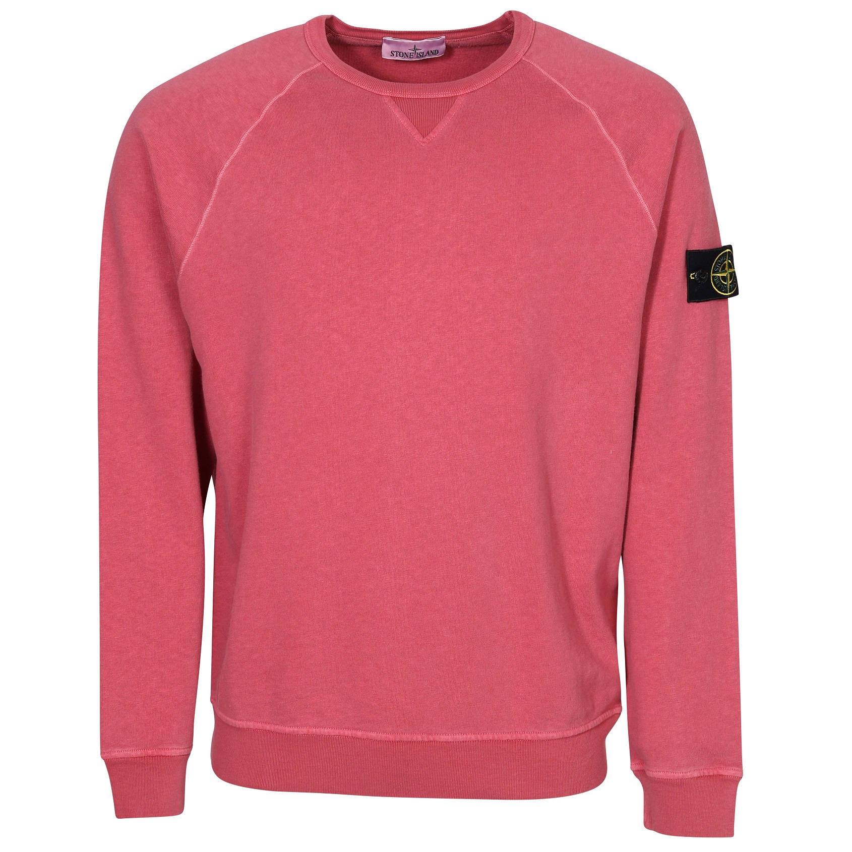 STONE ISLAND Light Sweatshirt in Washed Fuchsia XL