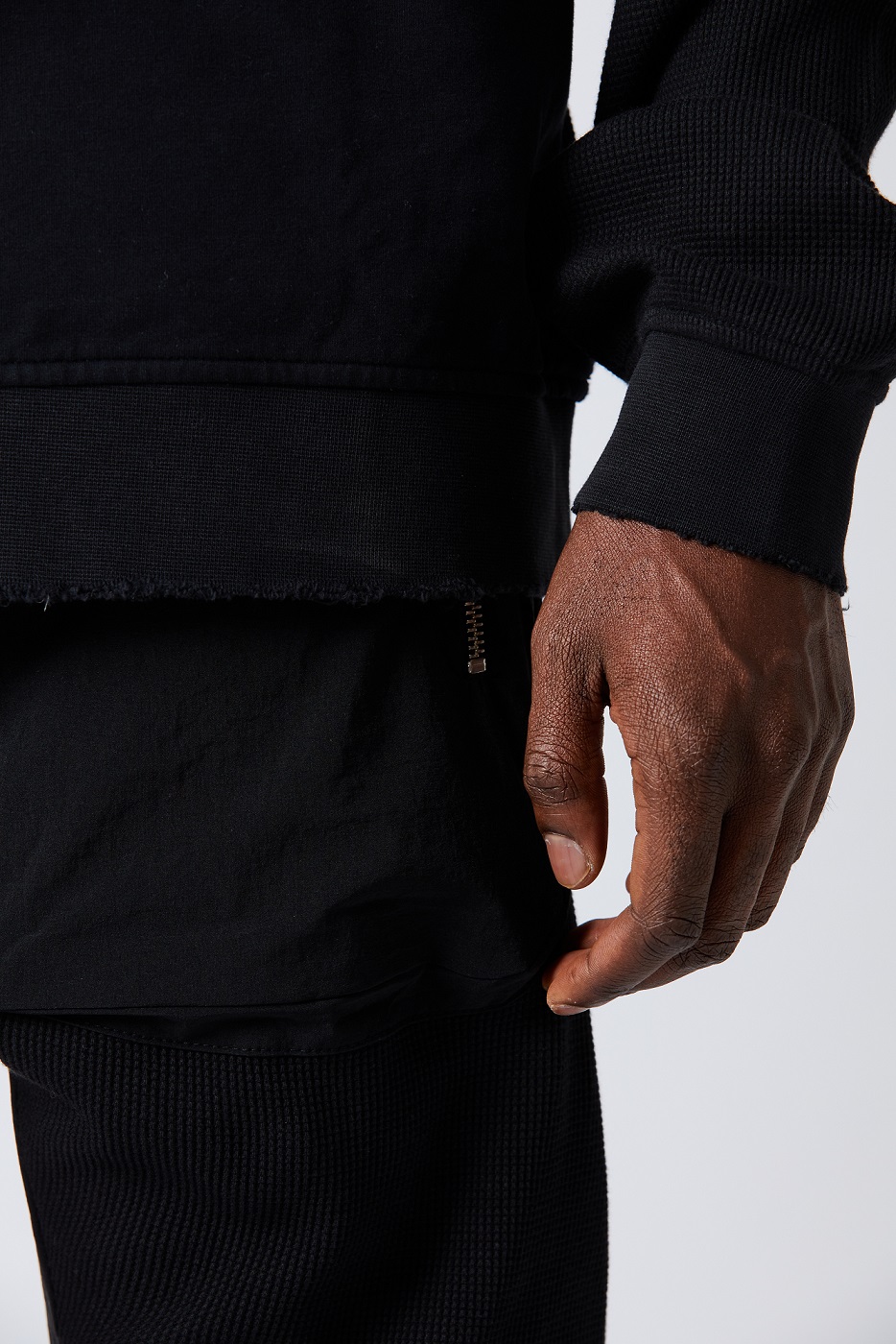 Thom Krom Sweatshirt in Black