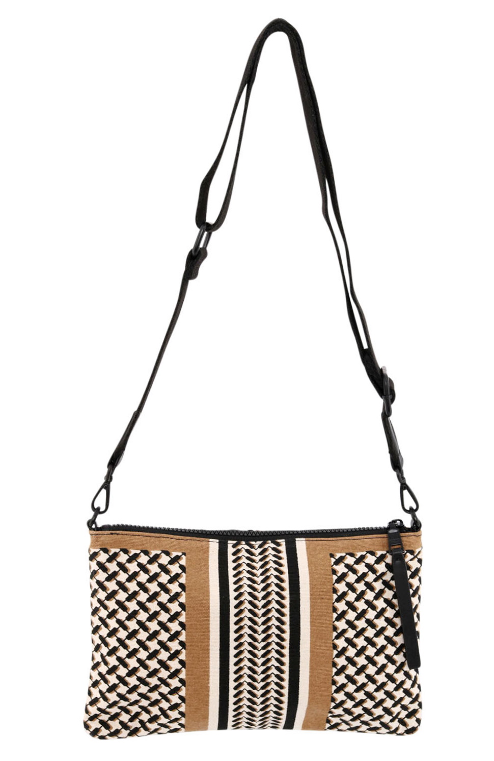 Lala Berlin Crossbody Zabiana Kufiya Camel
