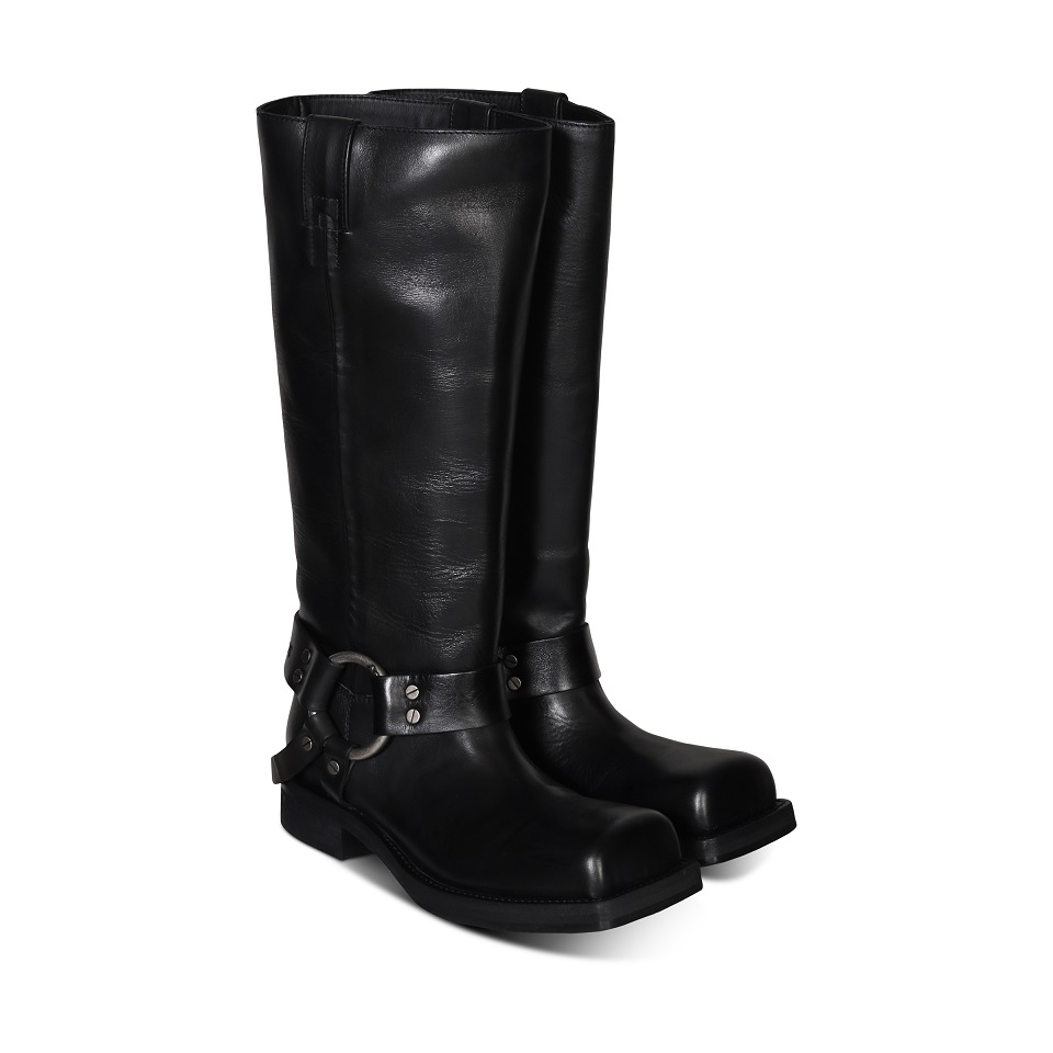 ACNE STUDIOS Biker Boots in Black ACNE STUDIOS Biker Boots in Black