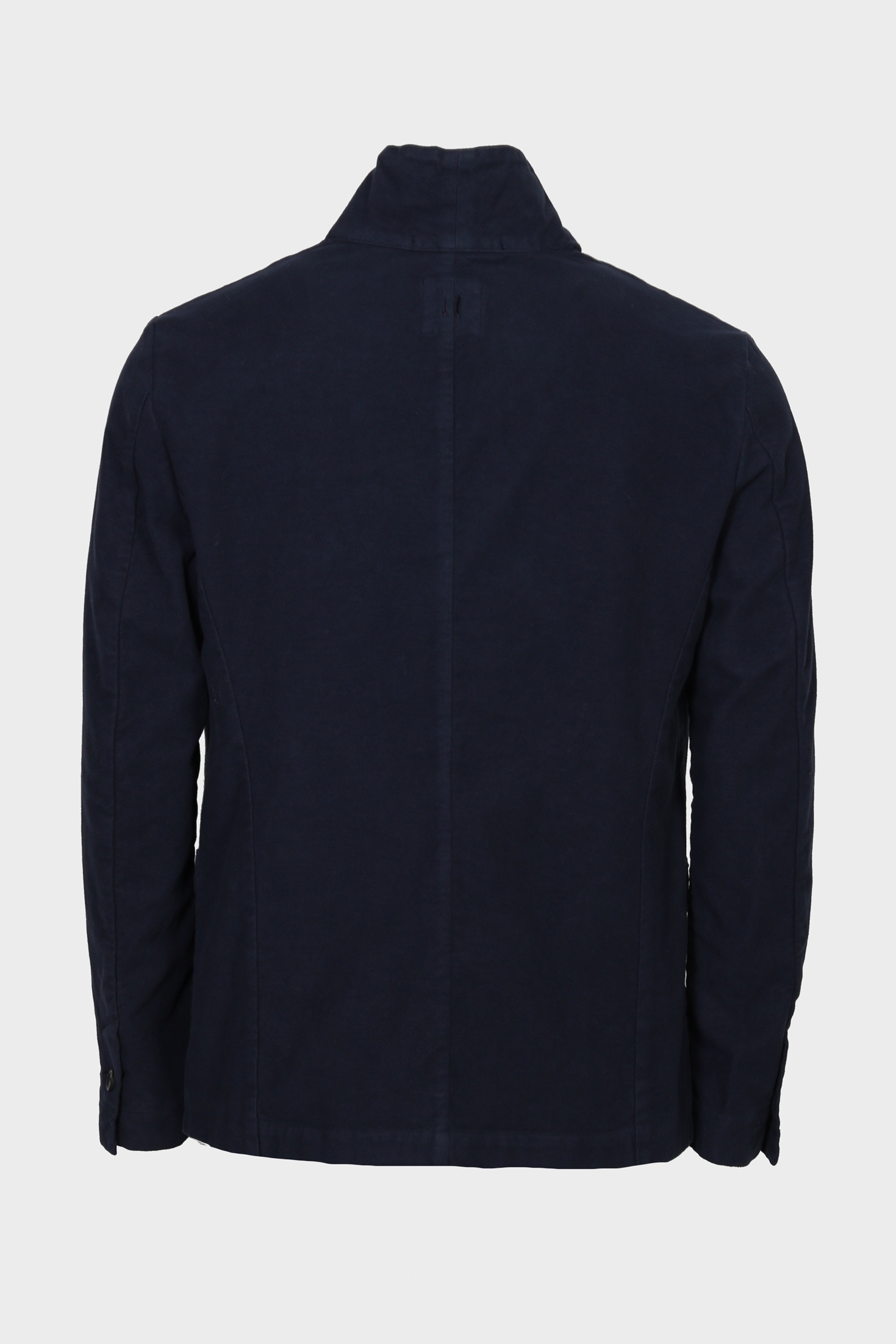 HANNES ROETHER Cotton Stretch Jacket in Navy