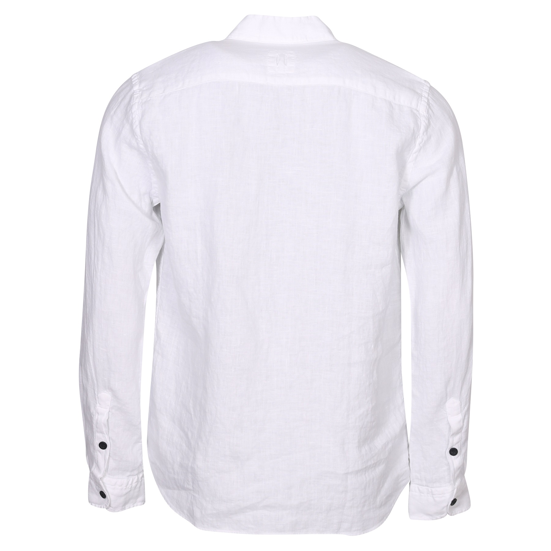 HANNES ROETHER Linen Shirt in White
