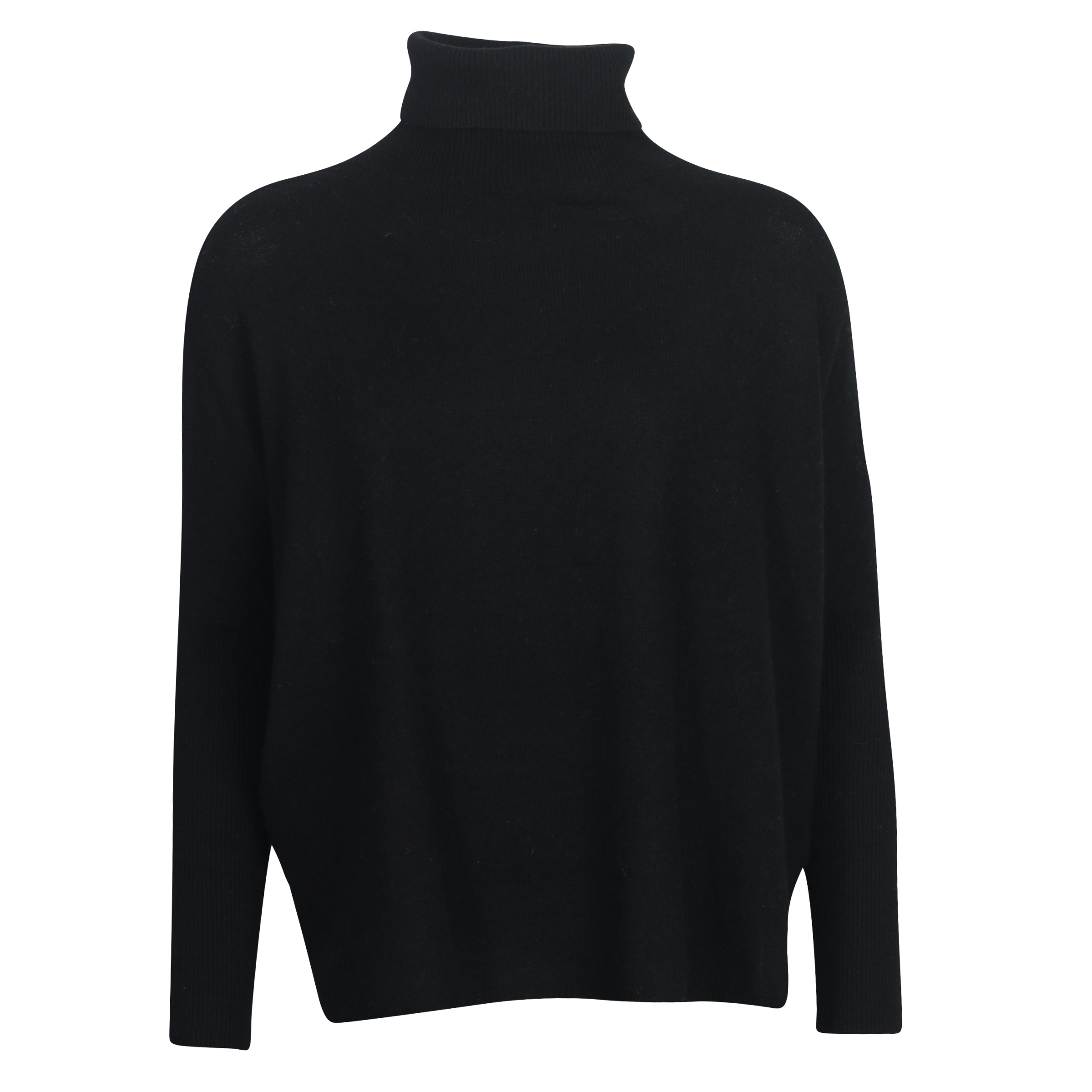 Absolut Cashmere Oversized Turtle Neck Sweater Clara in Black