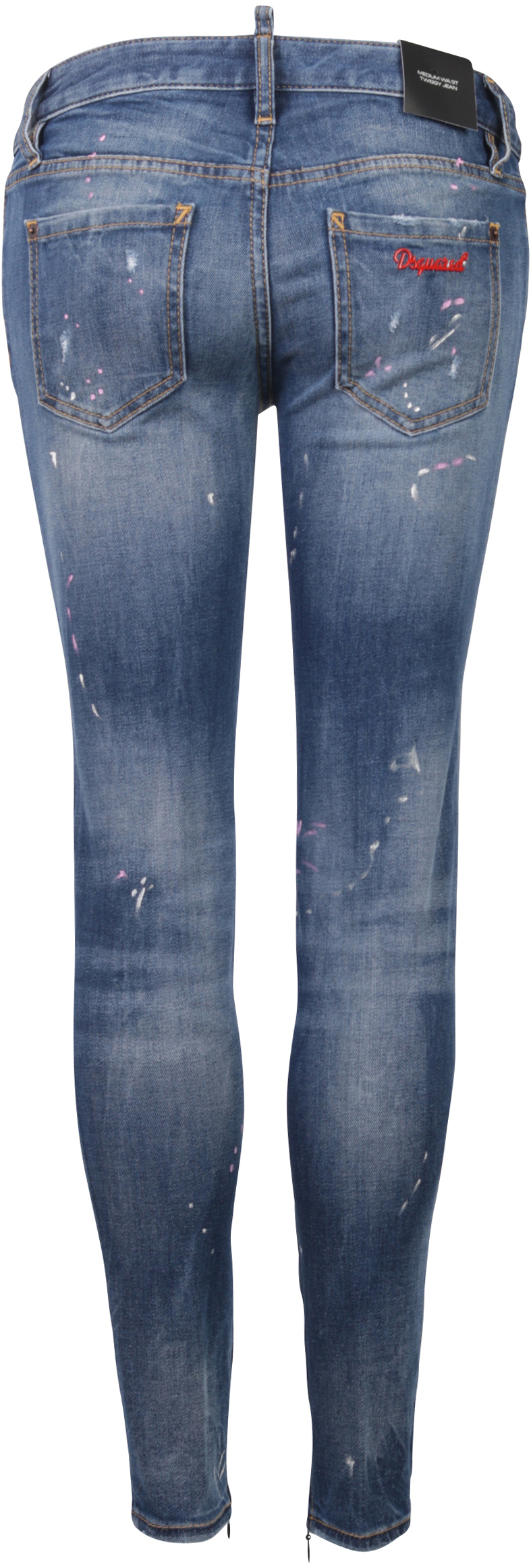 d2 medium waist twiggy jeans 42