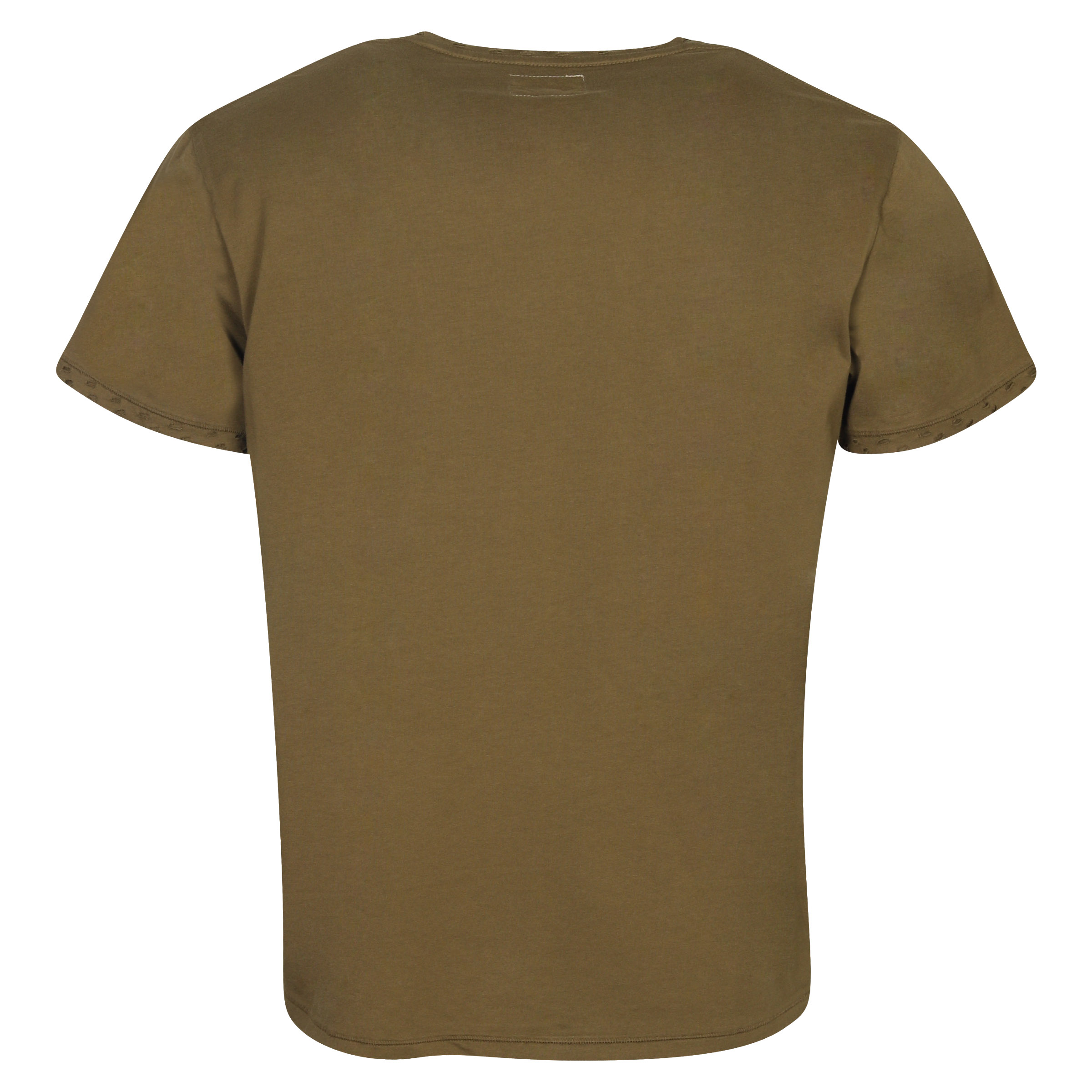 R13 Destroyed T-Shirt Olive