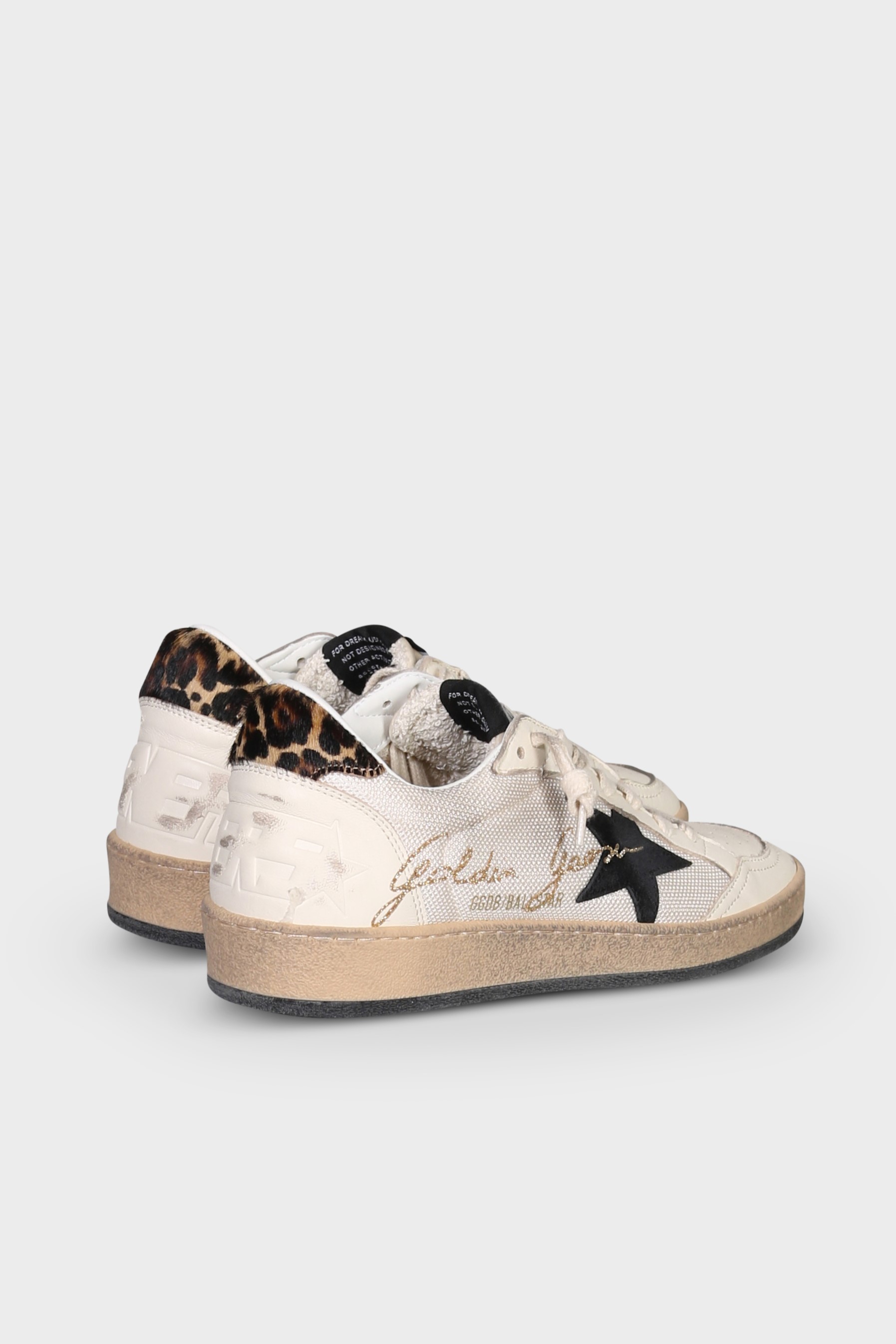 GOLDEN GOOSE Sneaker Ballstar Net/Leopard Horsy 40