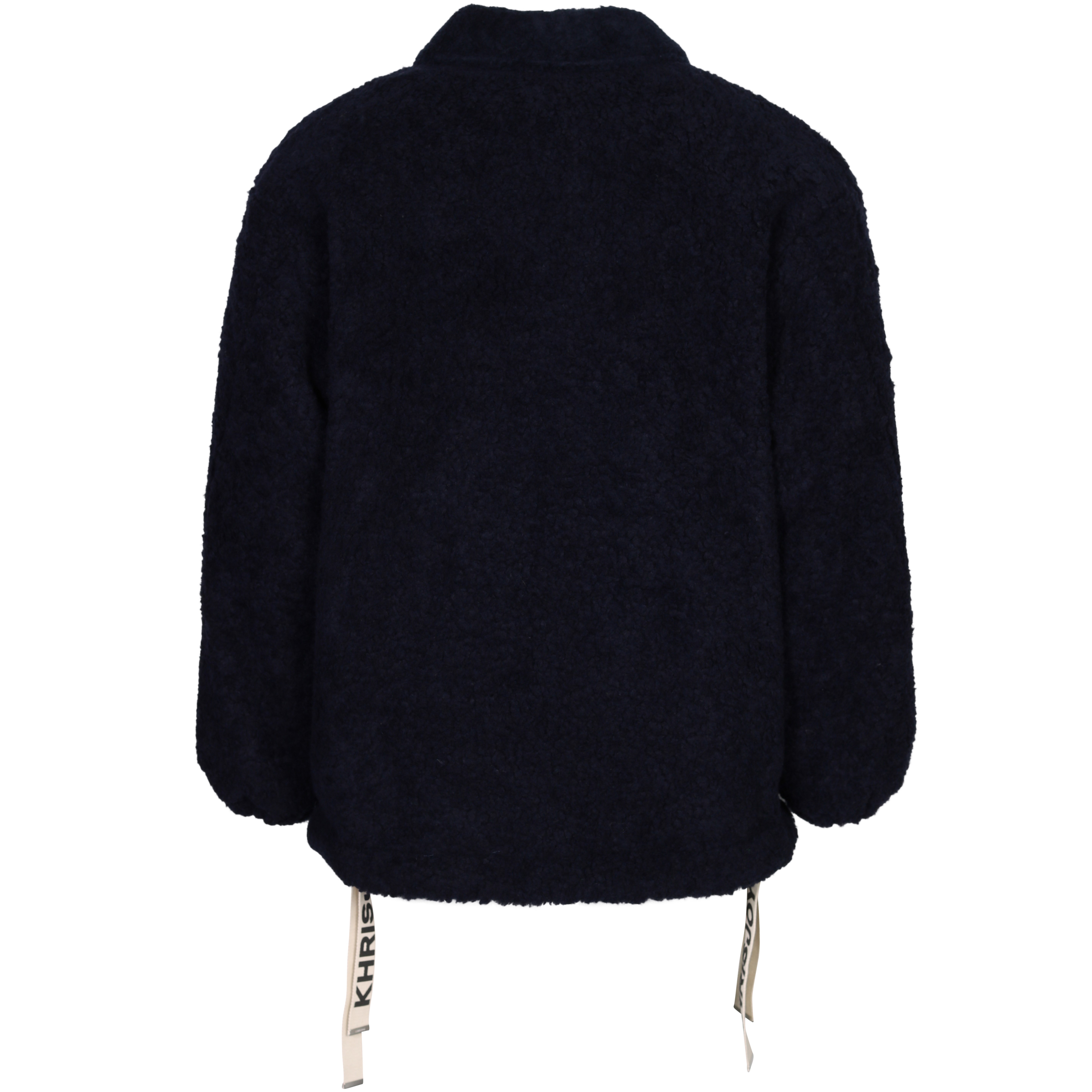 Khrisjoy Puff Coach Pile Jacket in Blue