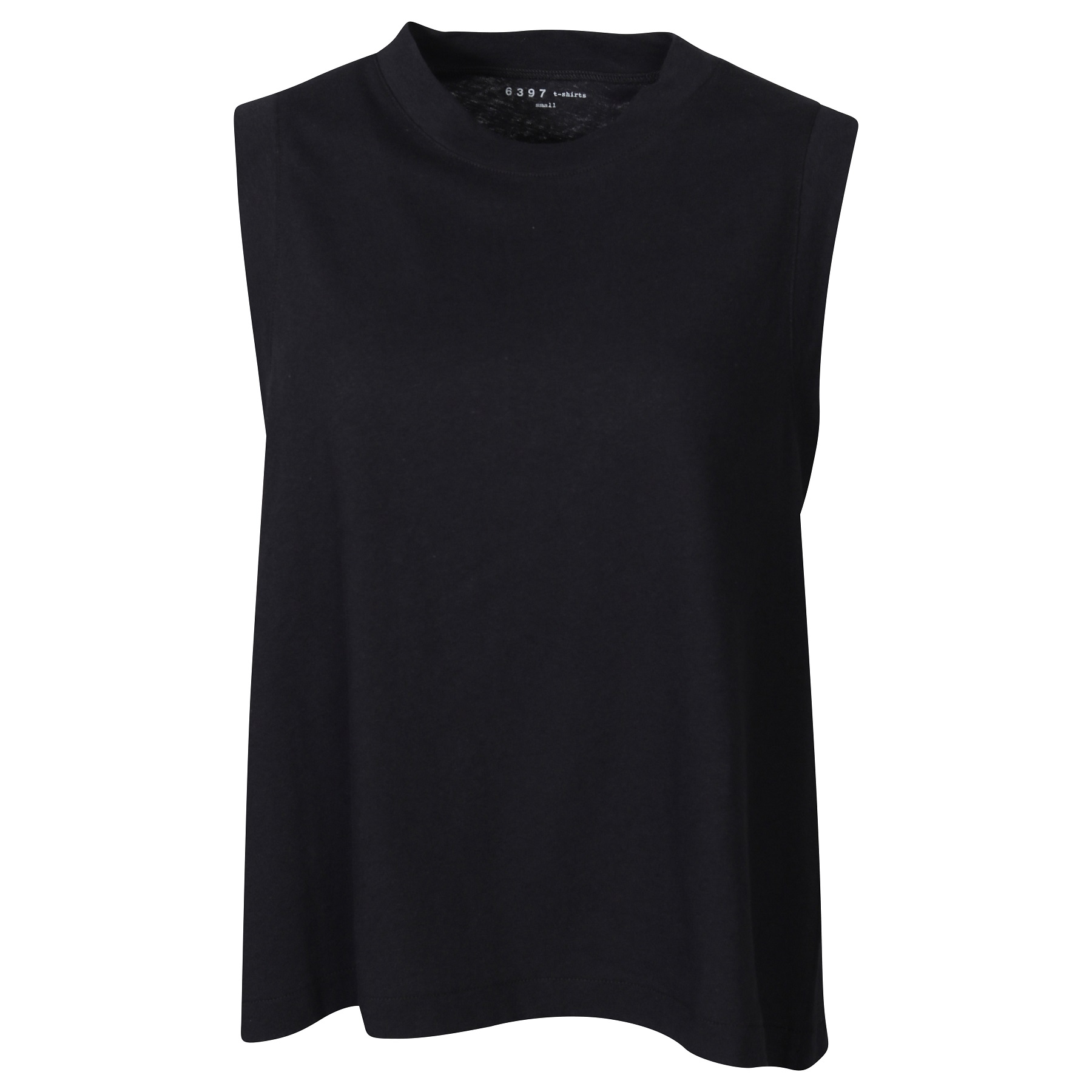 6397 A-Line Tank in Black S