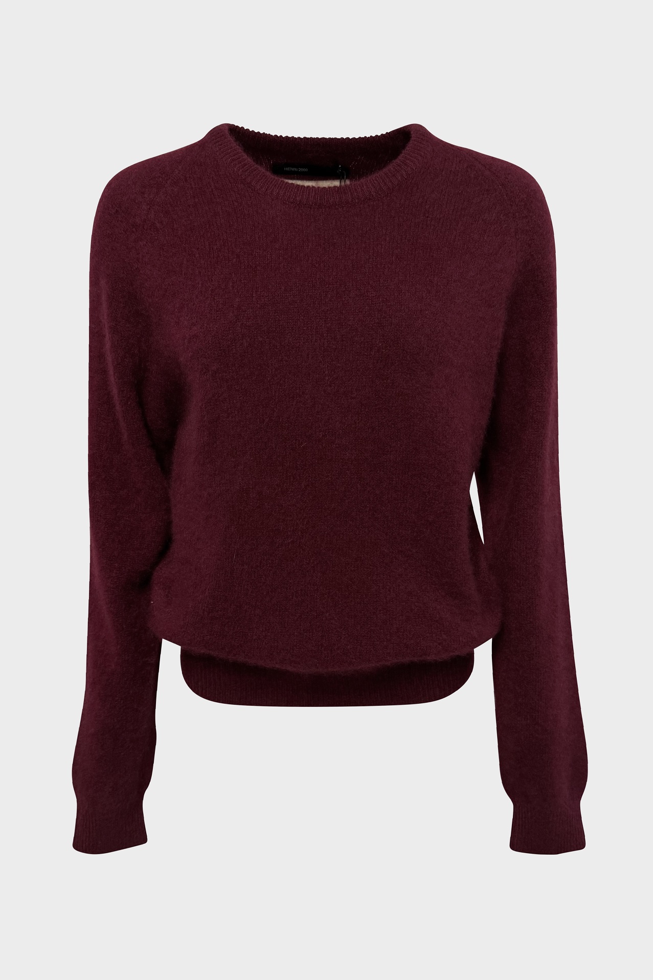 FRENCKENBERGER Fluffy Sweater in Burgundy