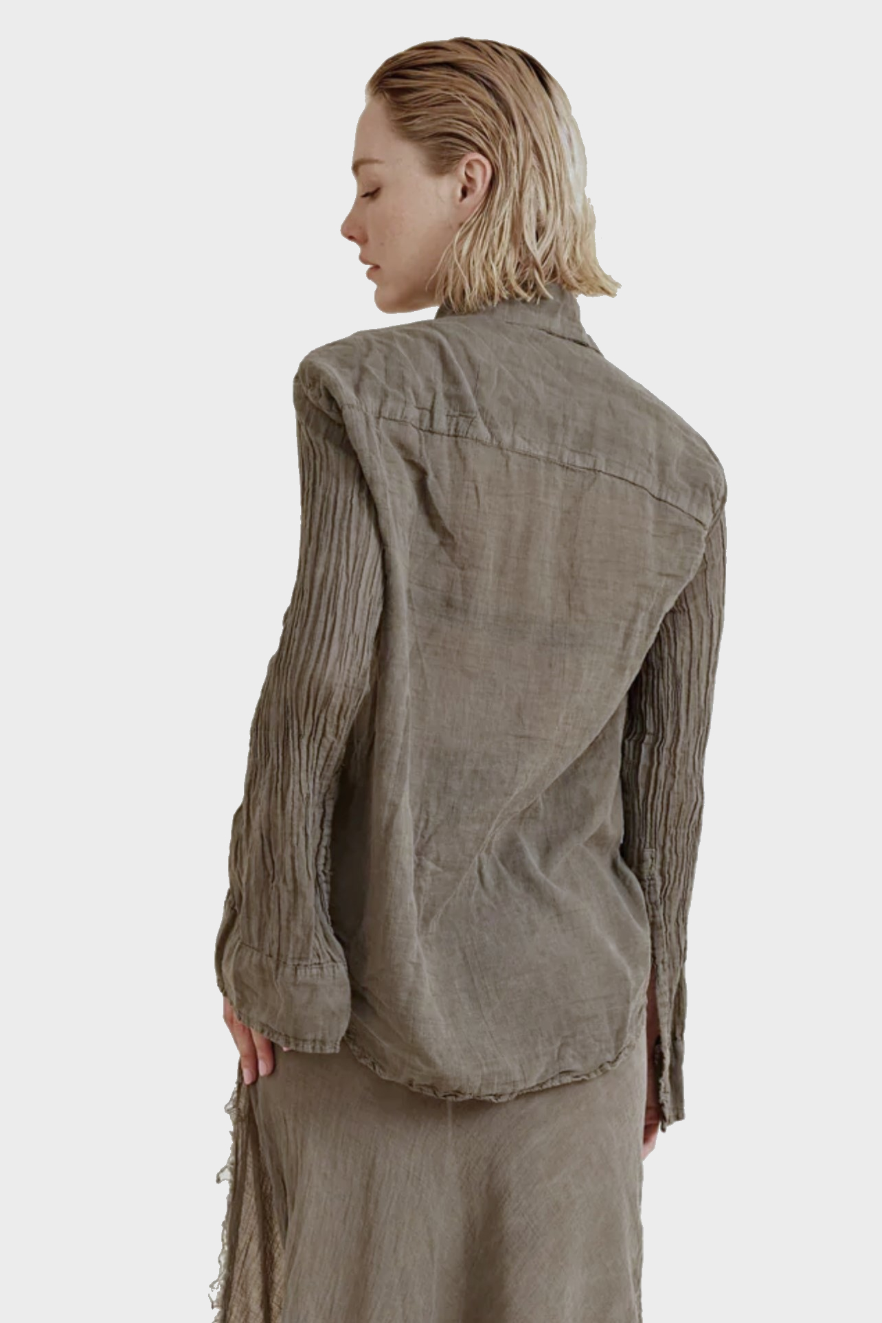 ALL III Daniel Blouse in Army Green ALL III Daniel Blouse in Army Green