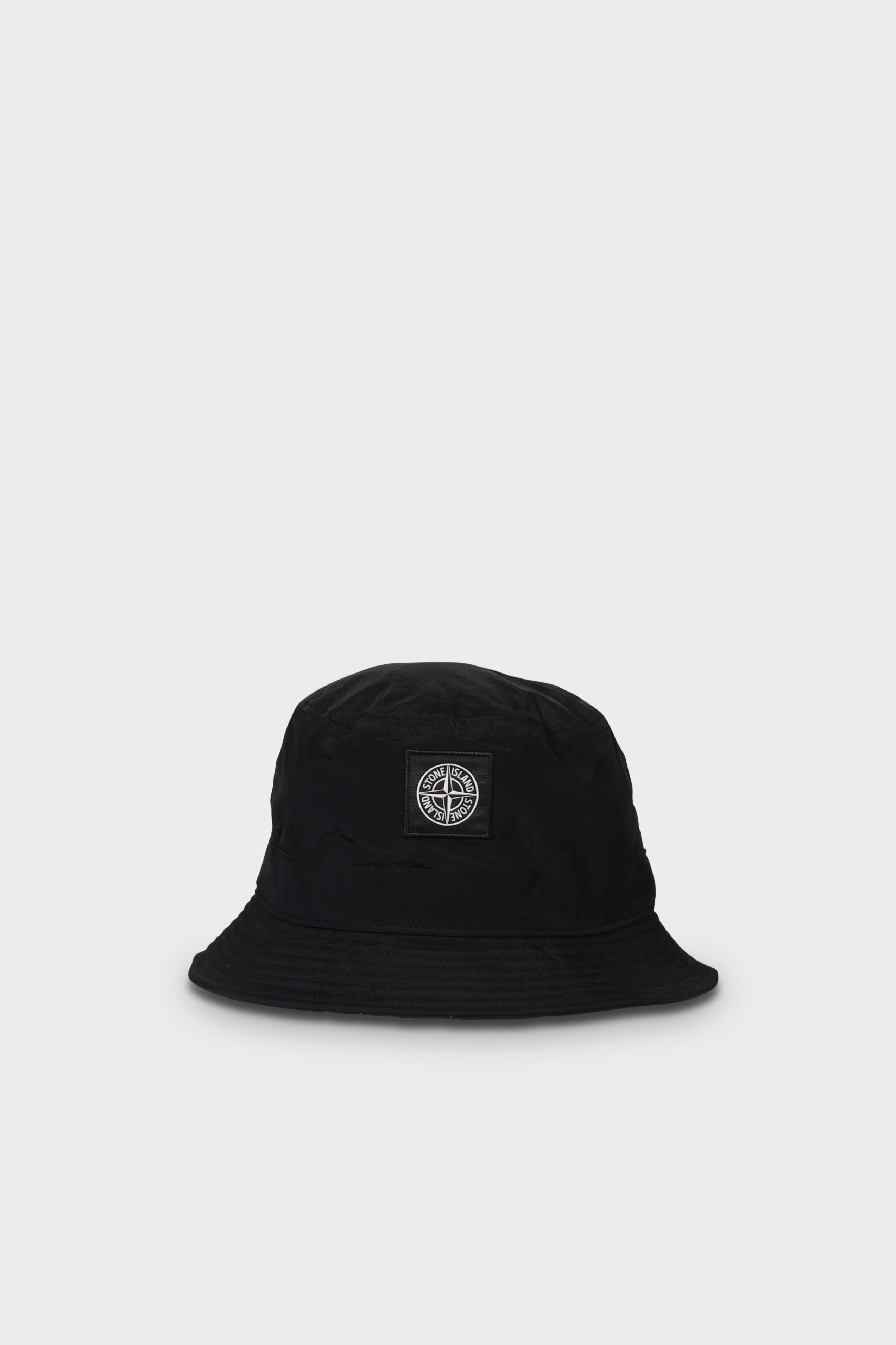 STONE ISLAND Bucket Hat in Black L