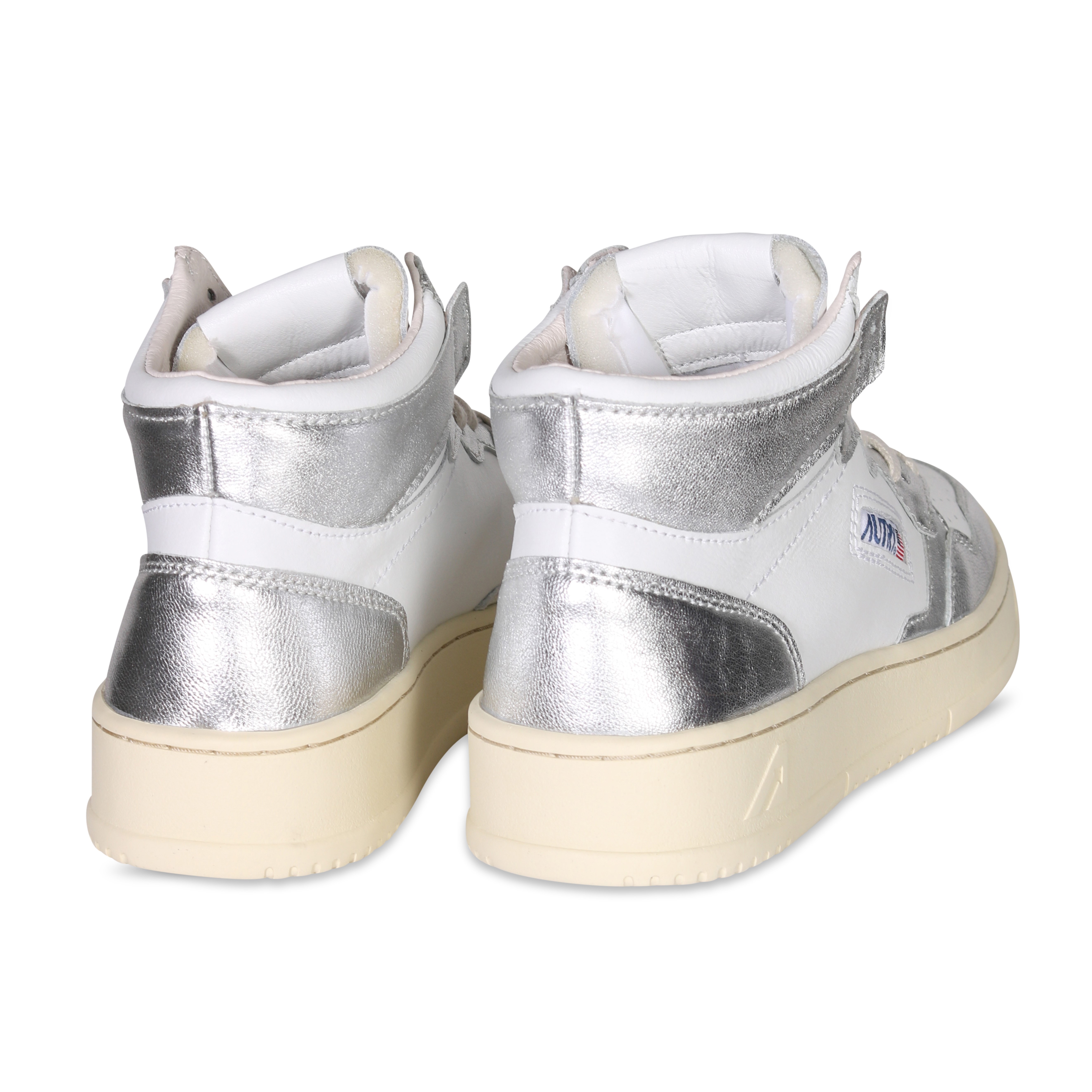Autry Action Shoes Mid Sneaker White/Silver 41