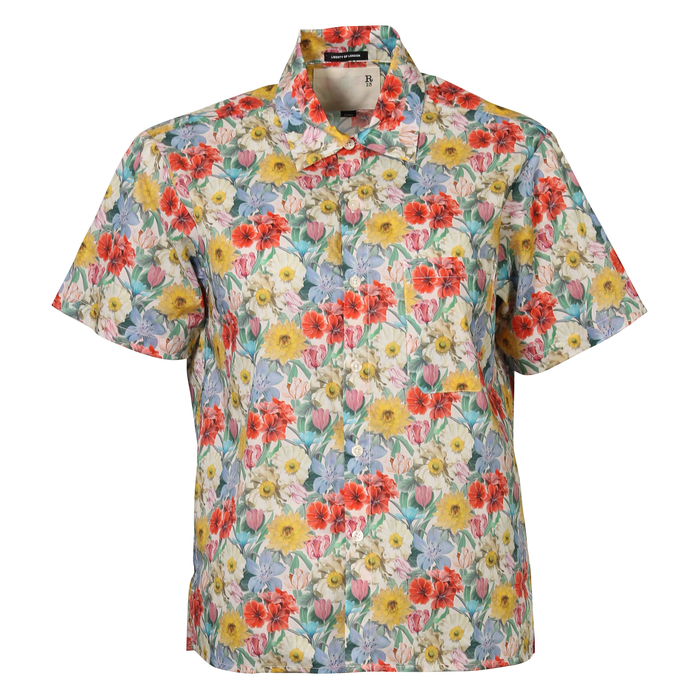 R13 Skater Shirt Flower Print