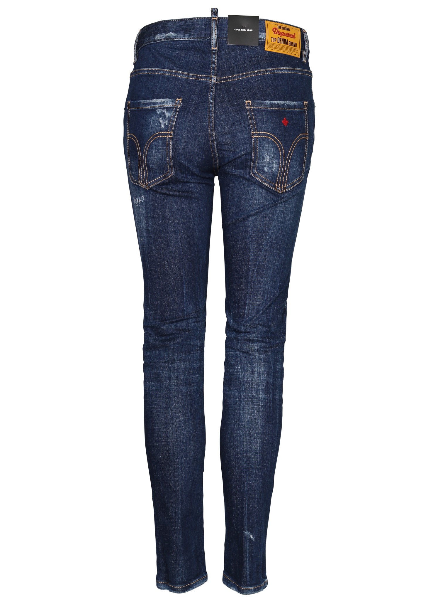 DSQUARED2 Cool Girl Jeans in Washed Dark Blue