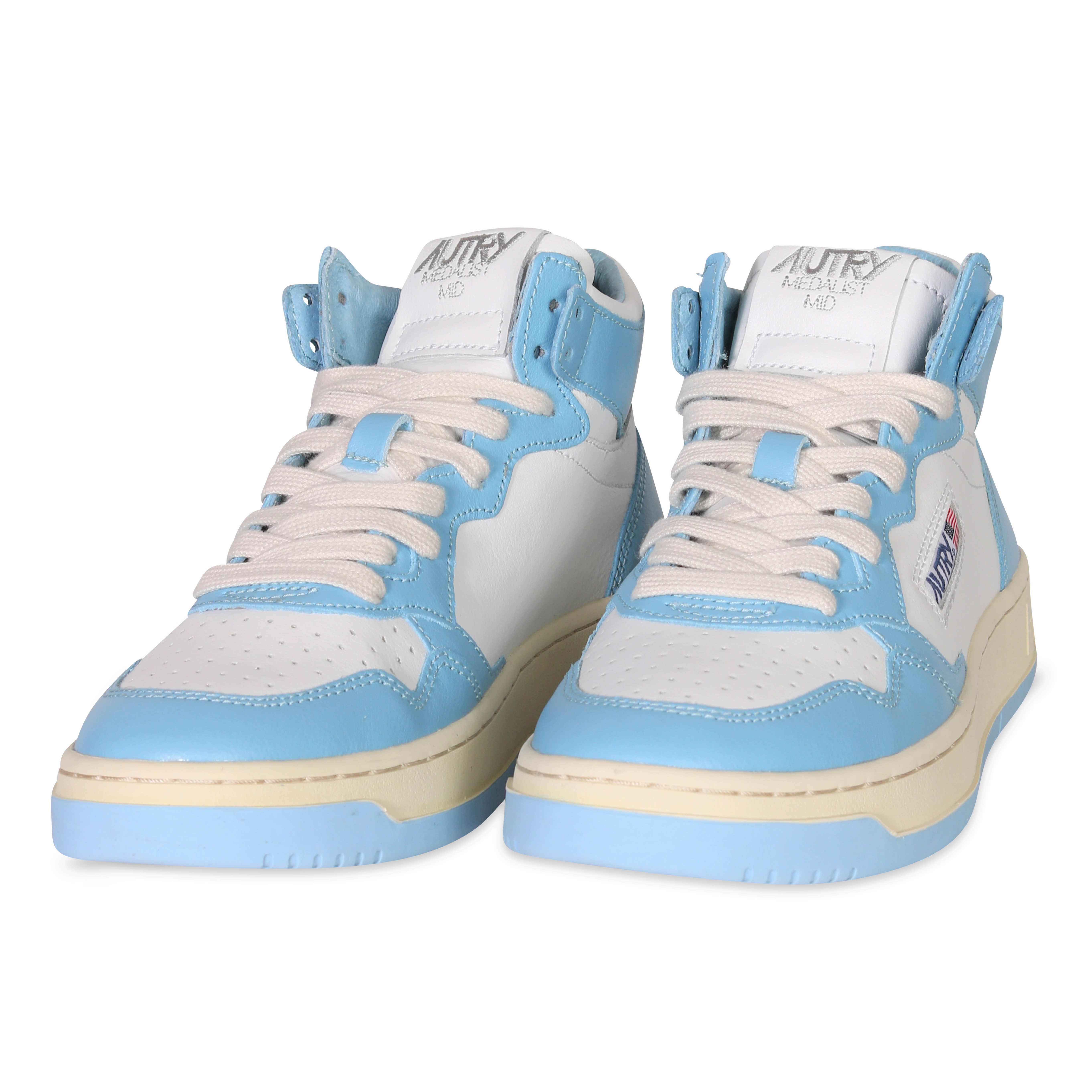 Autry Action Shoes Mid Sneaker White/Sea 36