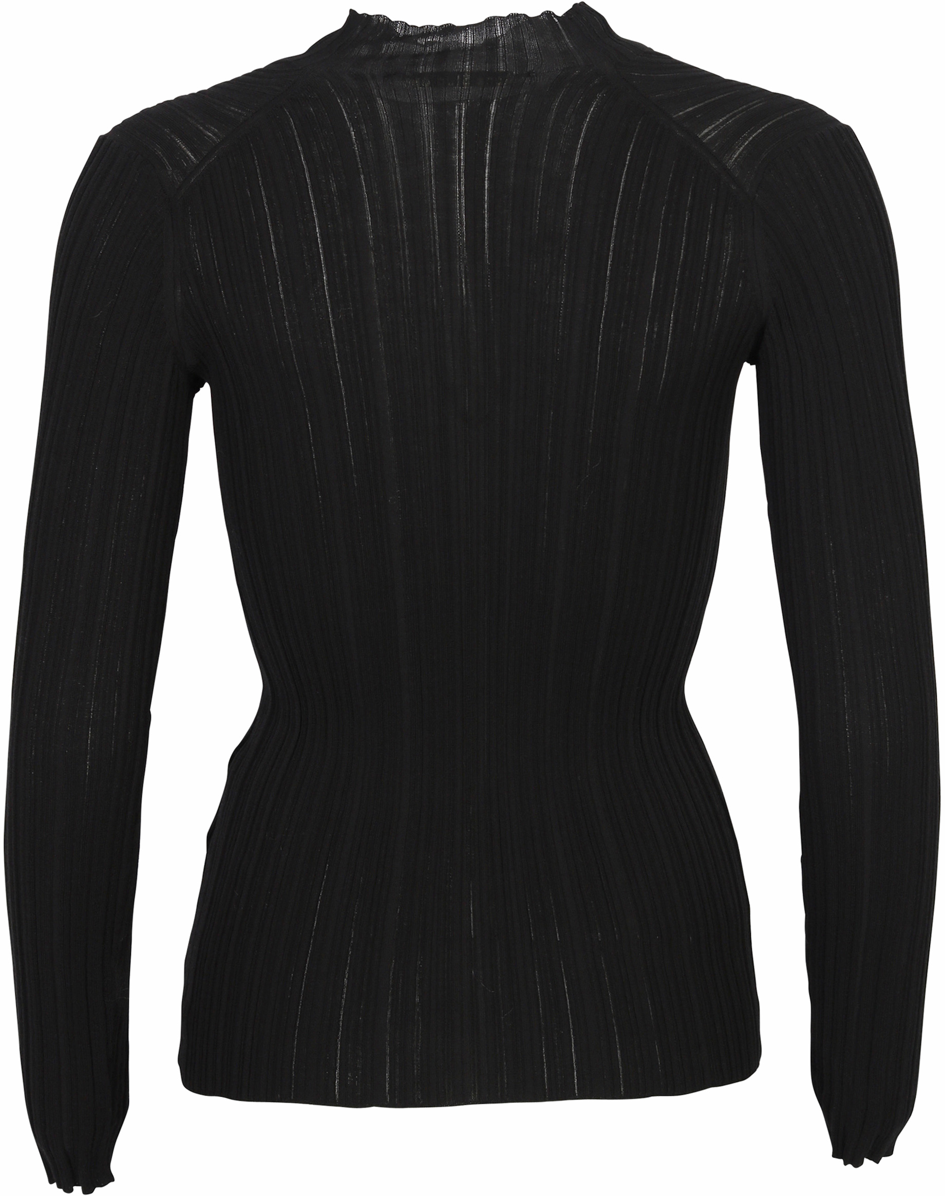 Acne Studios Turtle Rib Sweater Kana Black