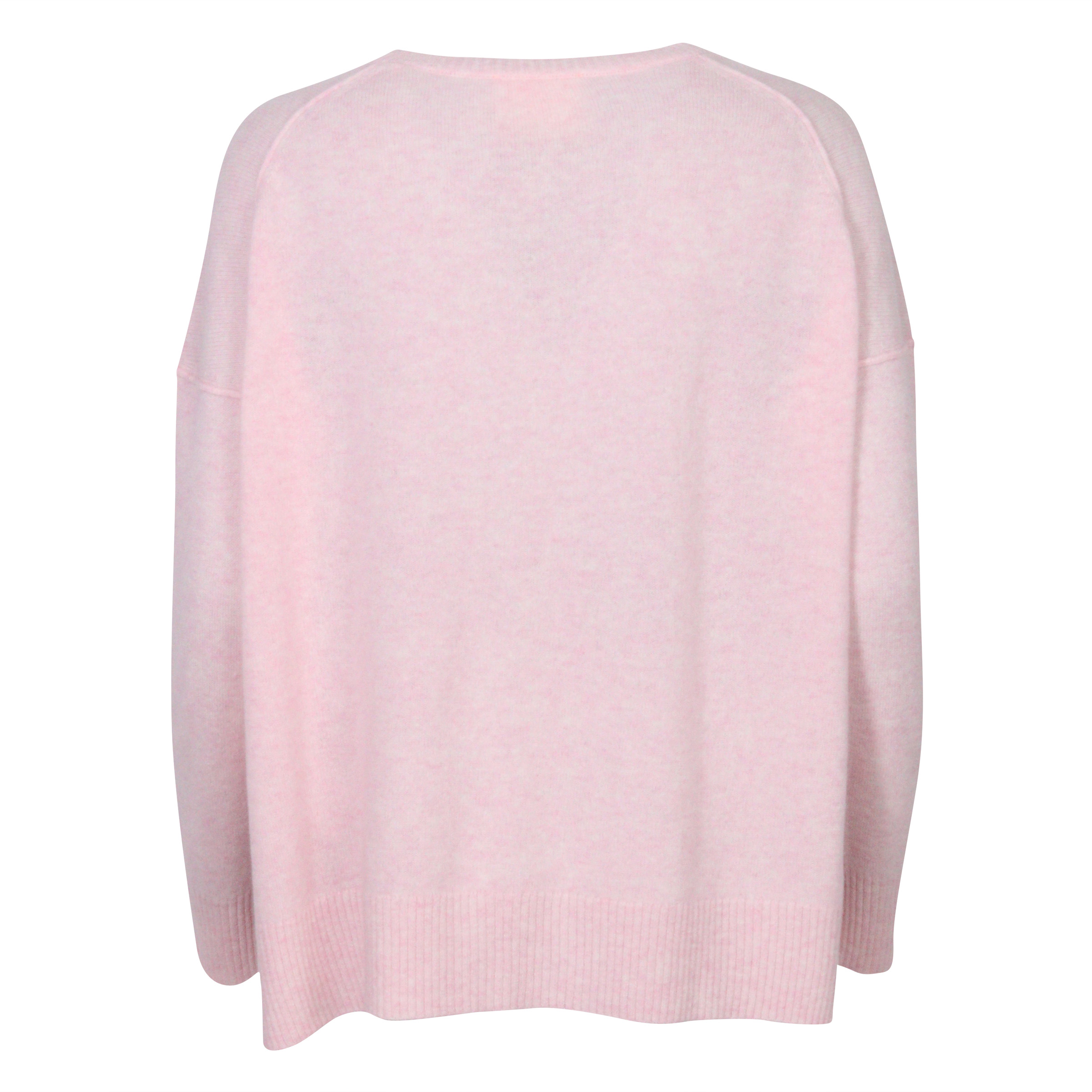 Absolut Cashmere Oversized Sweater Light Pink Melange XL
