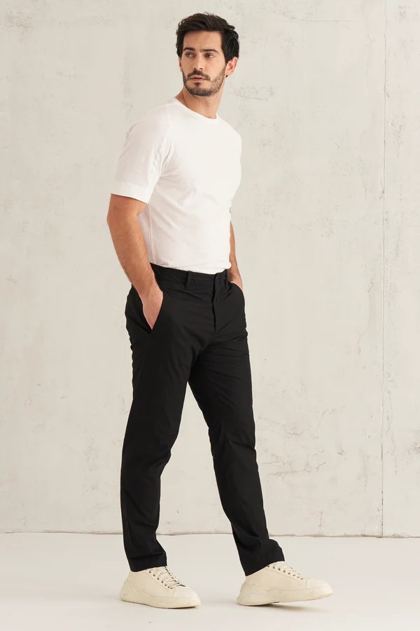 TRANSIT UOMO Cotton Stretch Pant in Camel XL