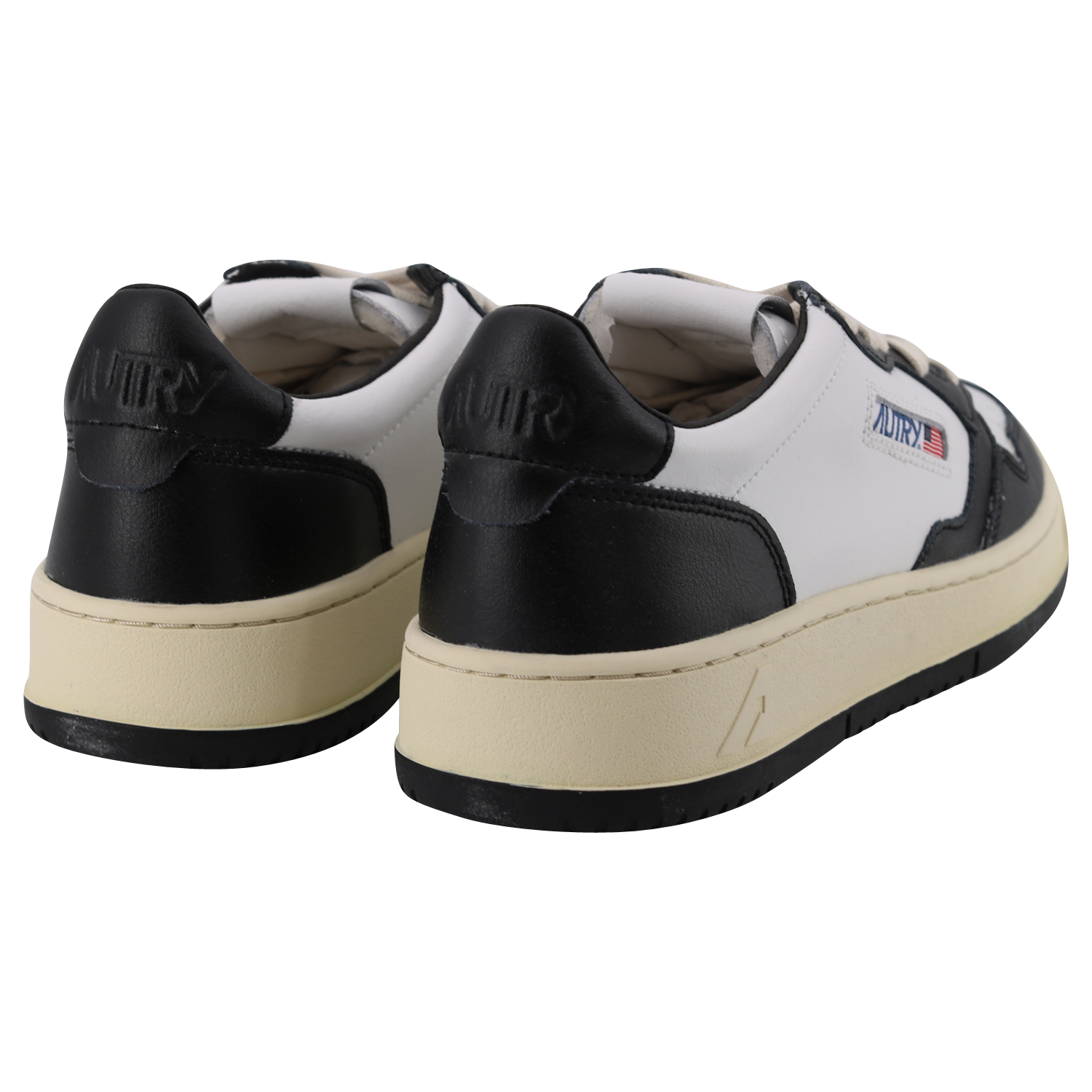 Autry Action Shoes Vintage WHT/Black  44