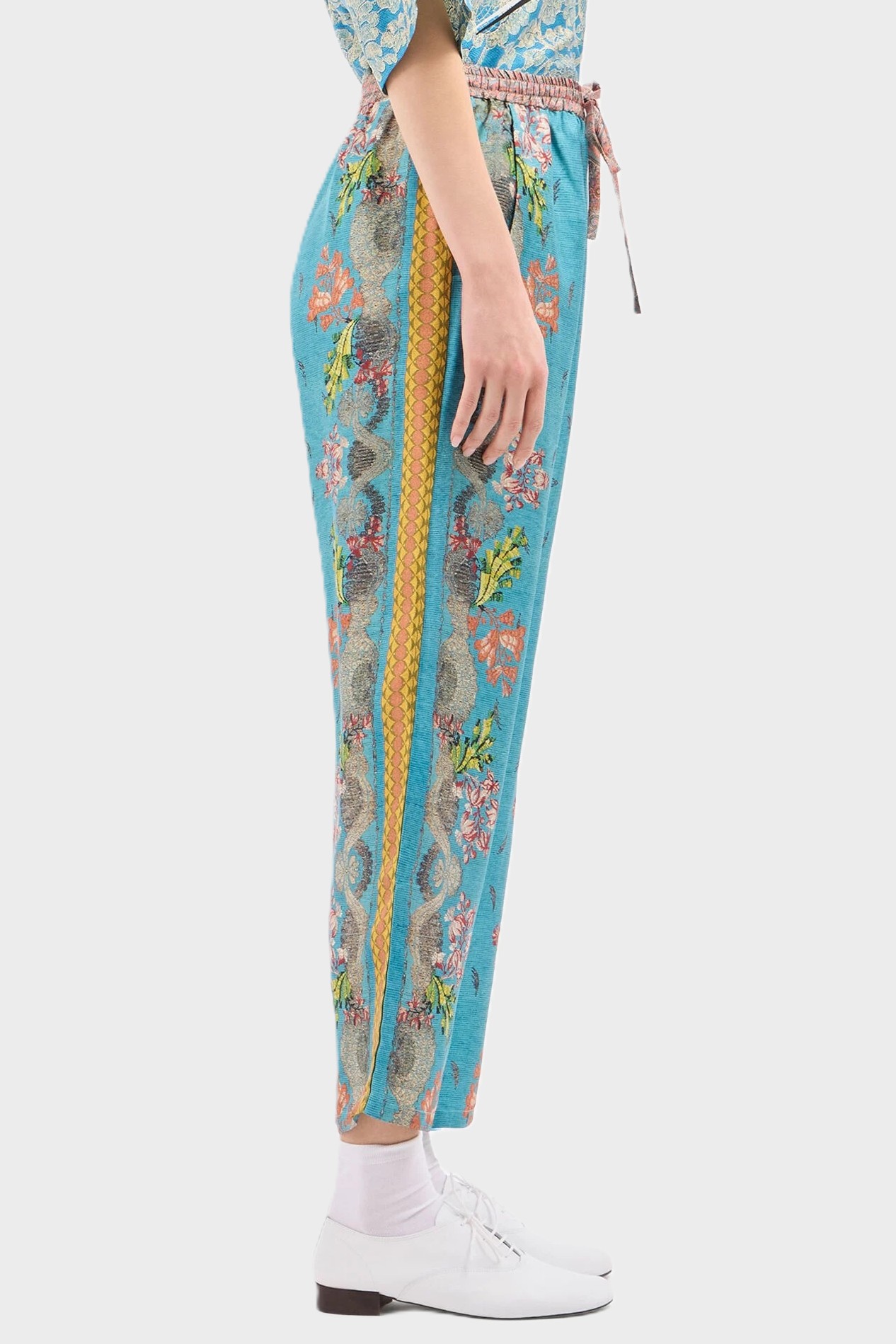 PIERRE-LOUIS MASCIA Short Silk Pants