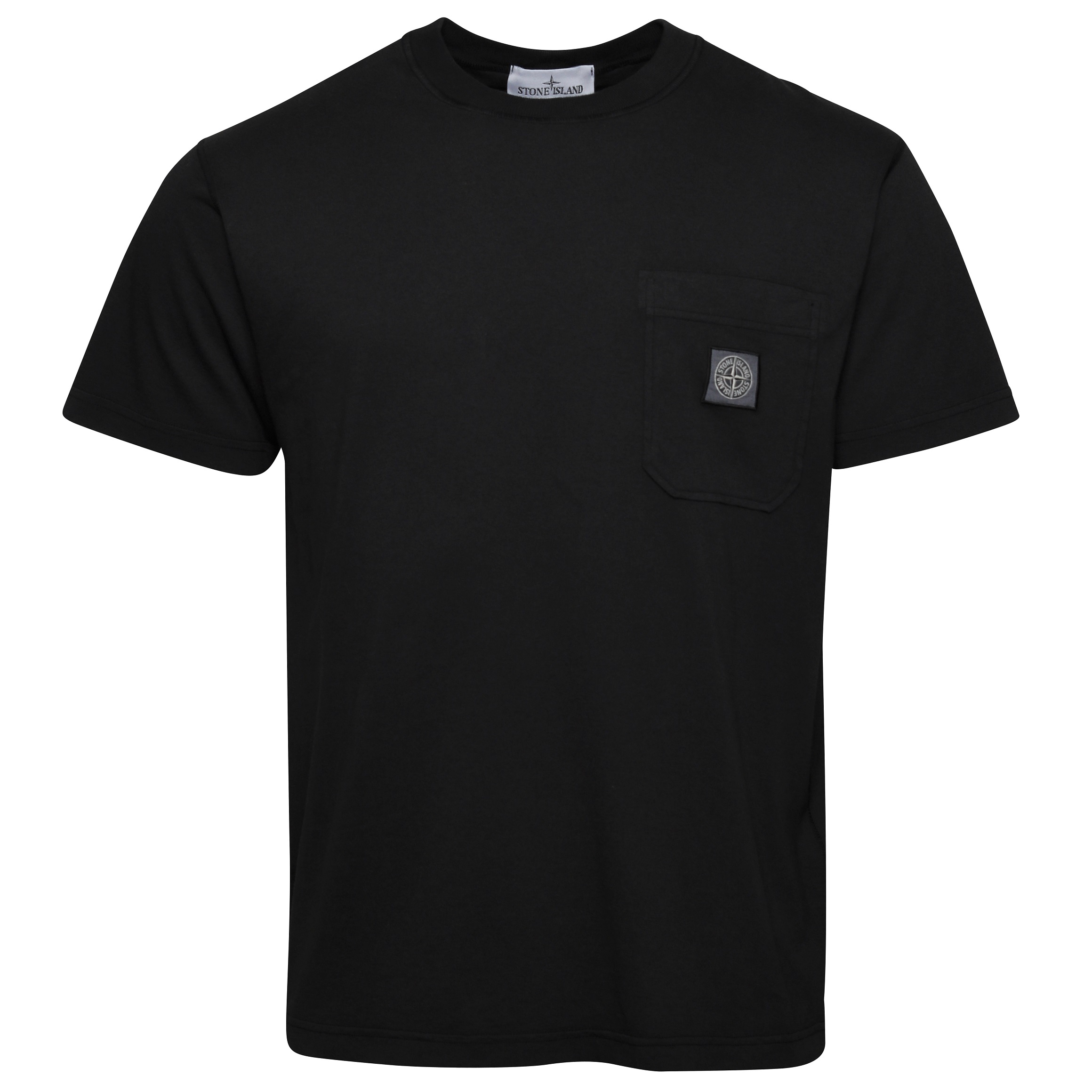 Stone Island Pocket T-Shirt in Black M