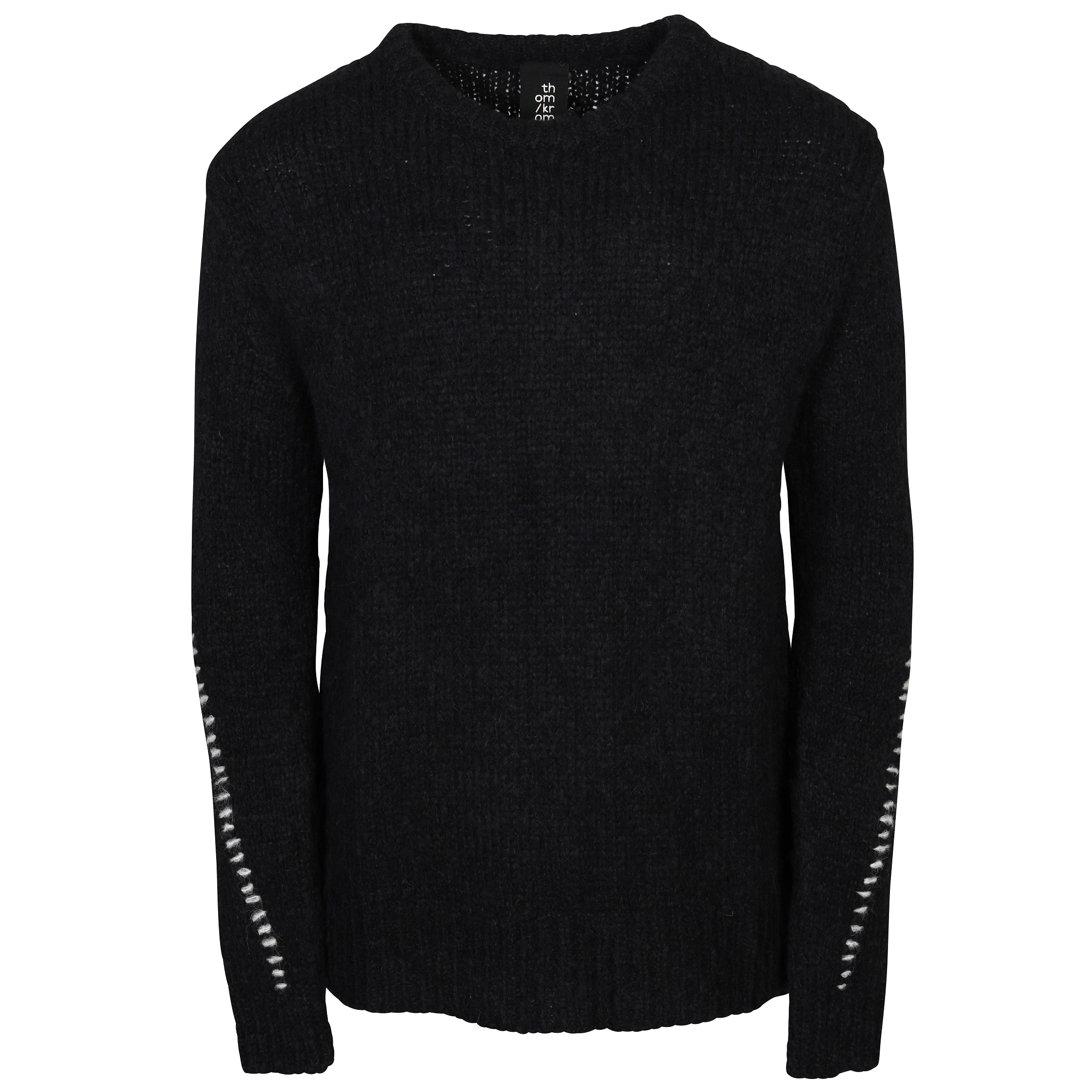 Thom Krom Knit Pullover in Black
