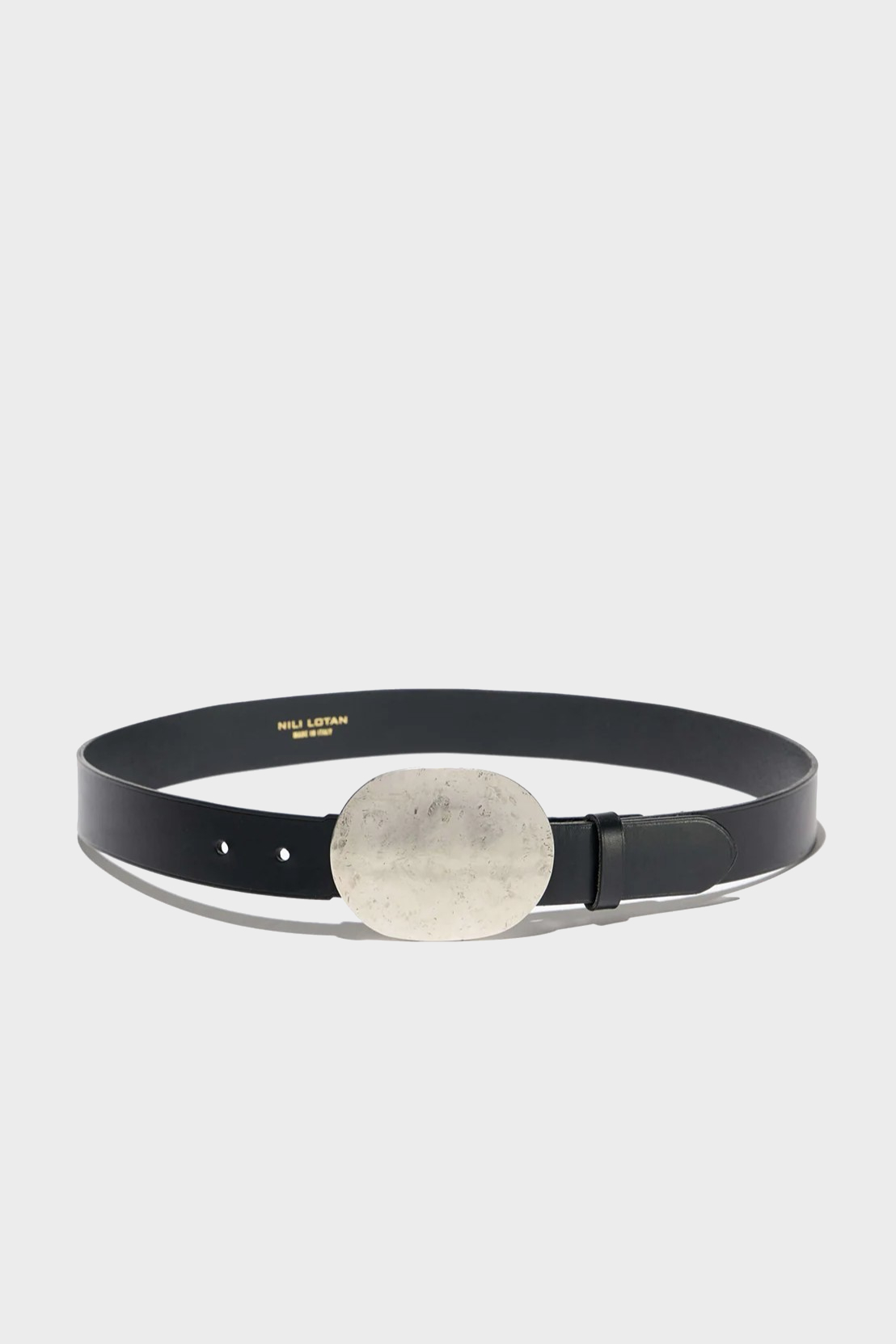 NILI LOTAN Wayne Belt in Black
