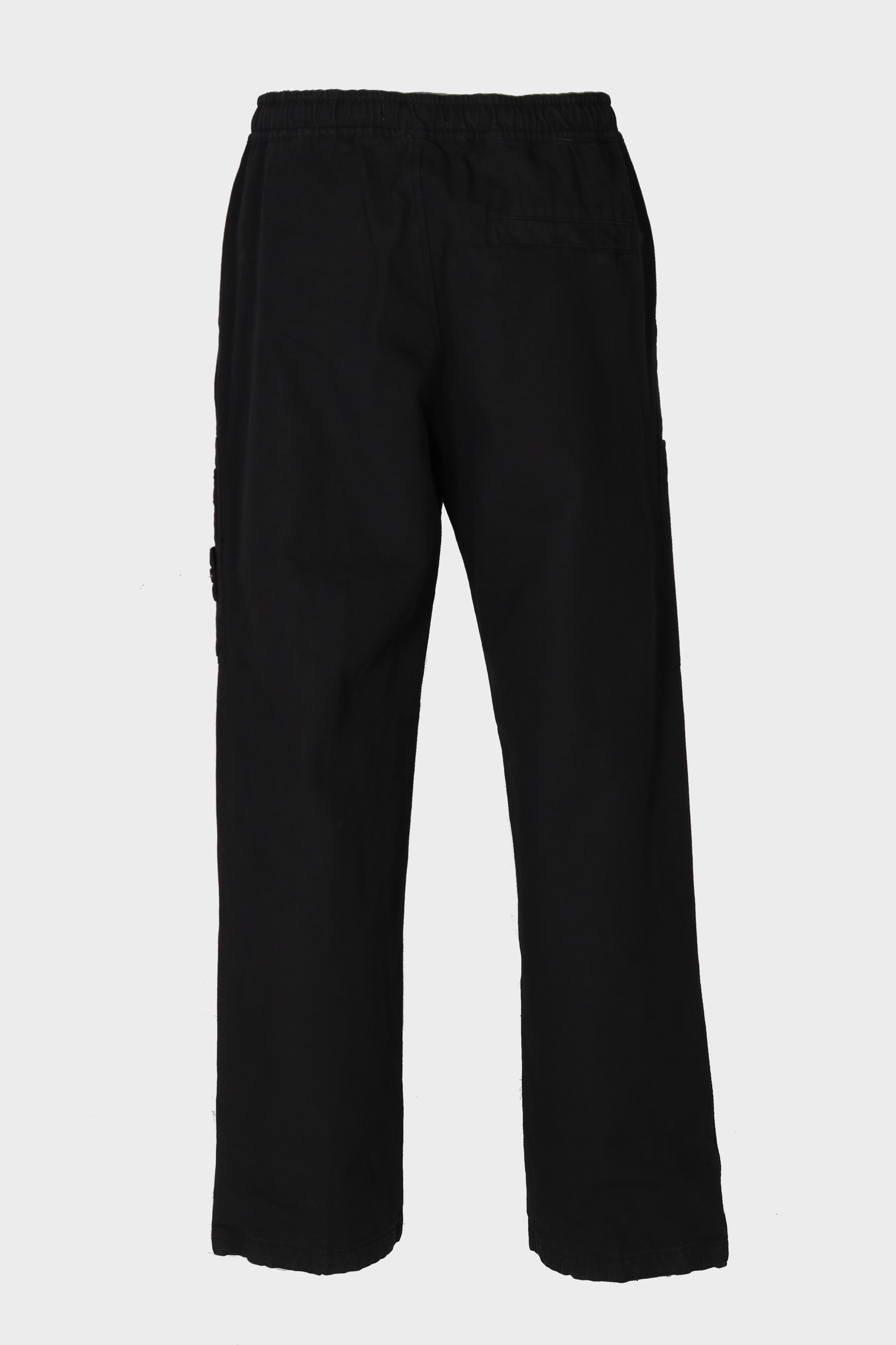 STONE ISLAND Loose Fit Ripstop Pant in Black 36