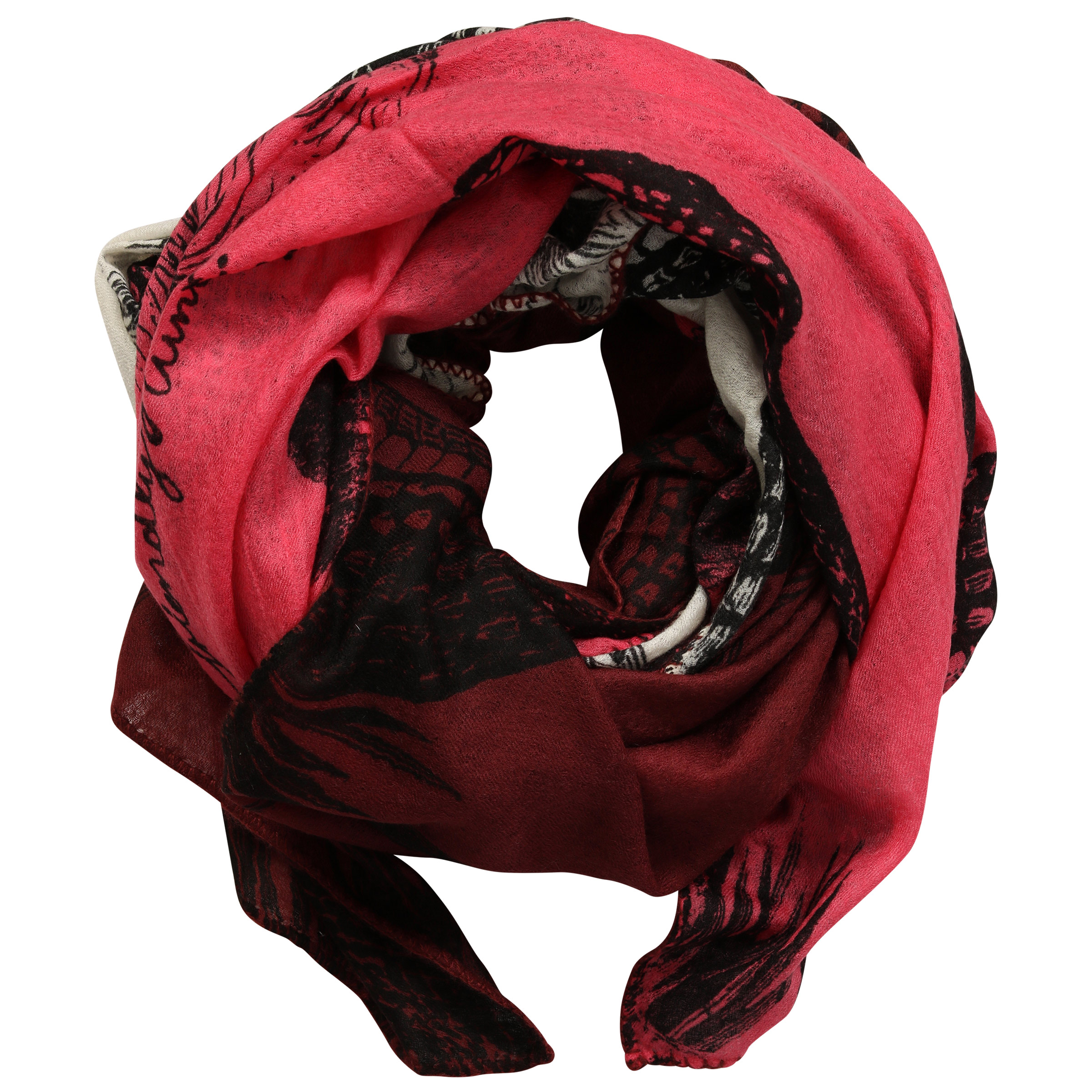 Friendly Hunting Patch Scarf Multicolour