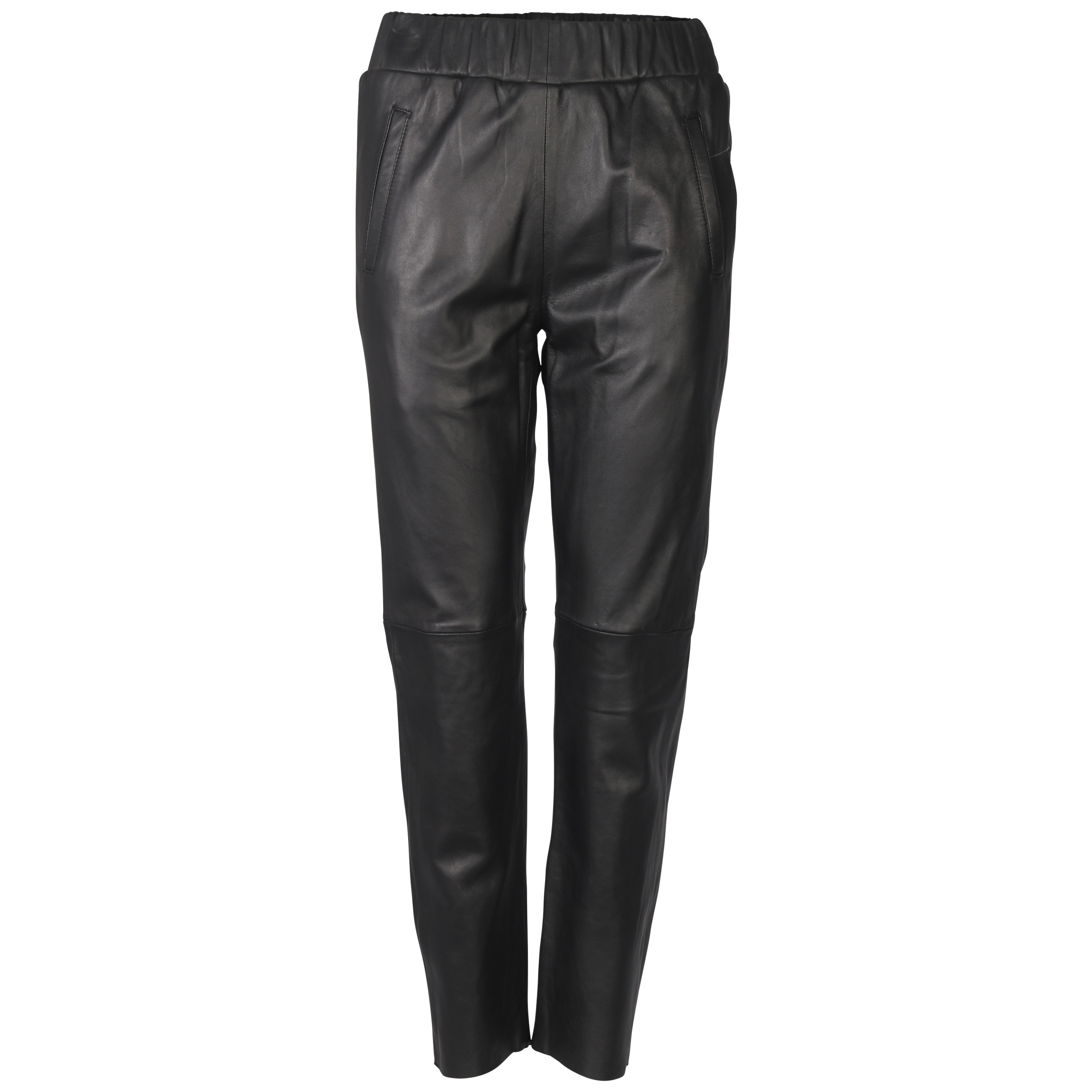 Stand Jogginglederhose Noni schwarz