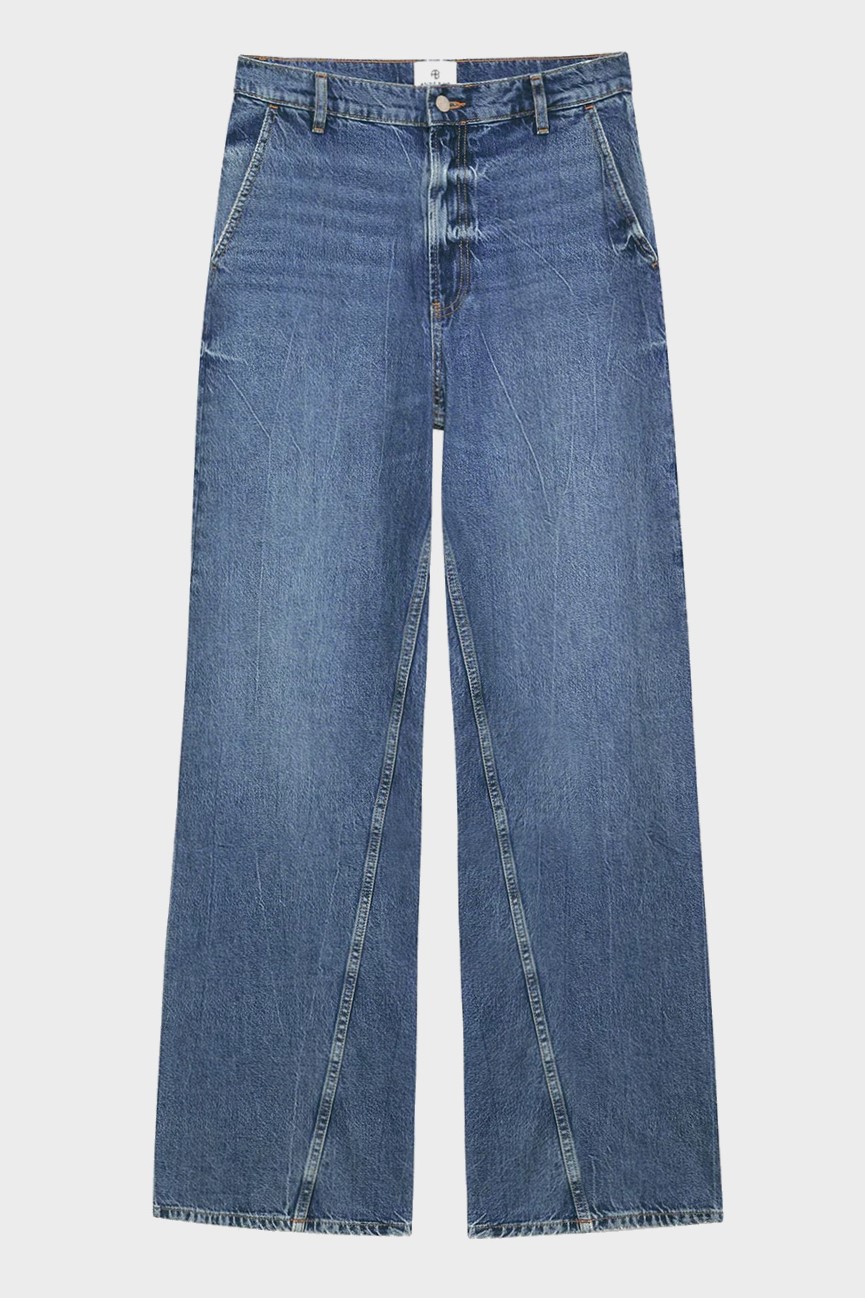 ANINE BING Briley Jeans in Arctic Blue