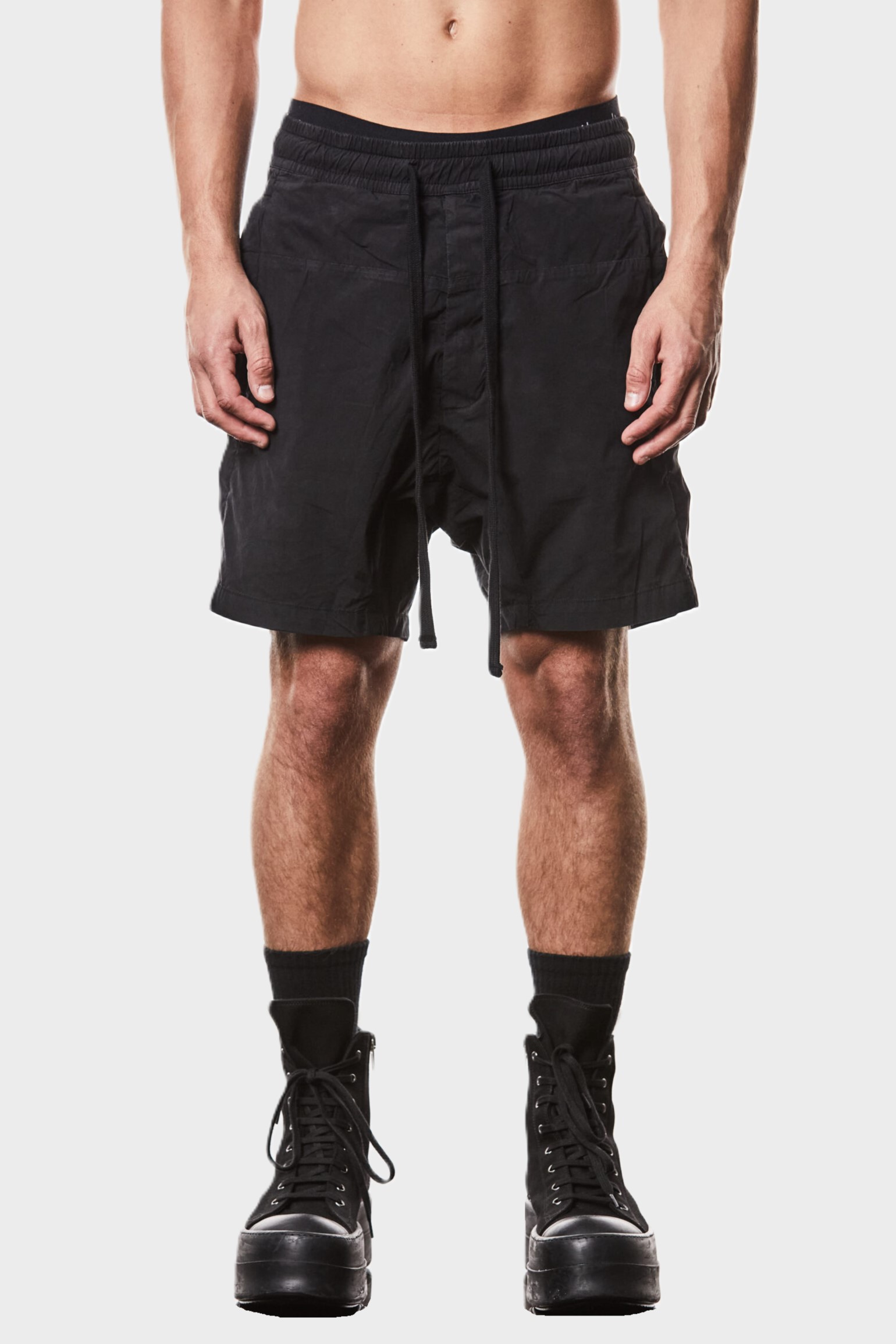 THOM KROM Cottonstretch Short in Black THOM KROM Cottonstretch Short in Black XL