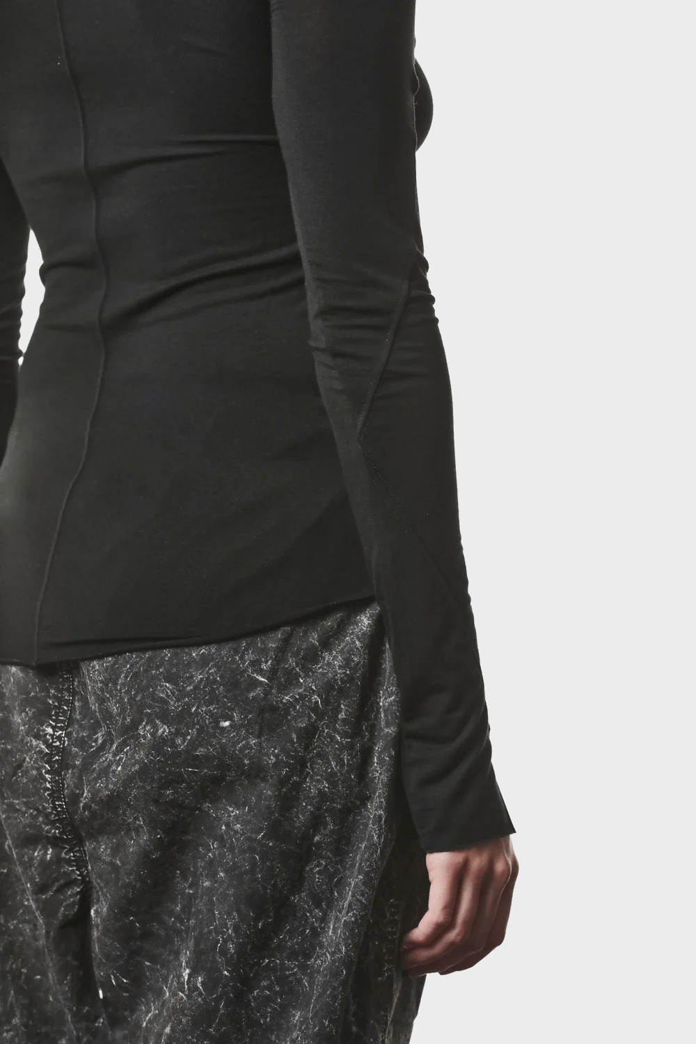 THOM KROM Longsleeve in Black