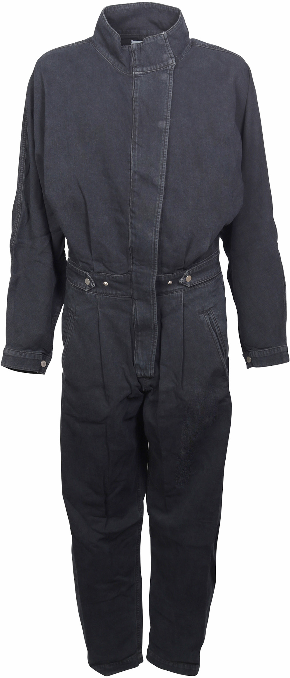 Agolde Denim Jumpsuit Ina Black Washed