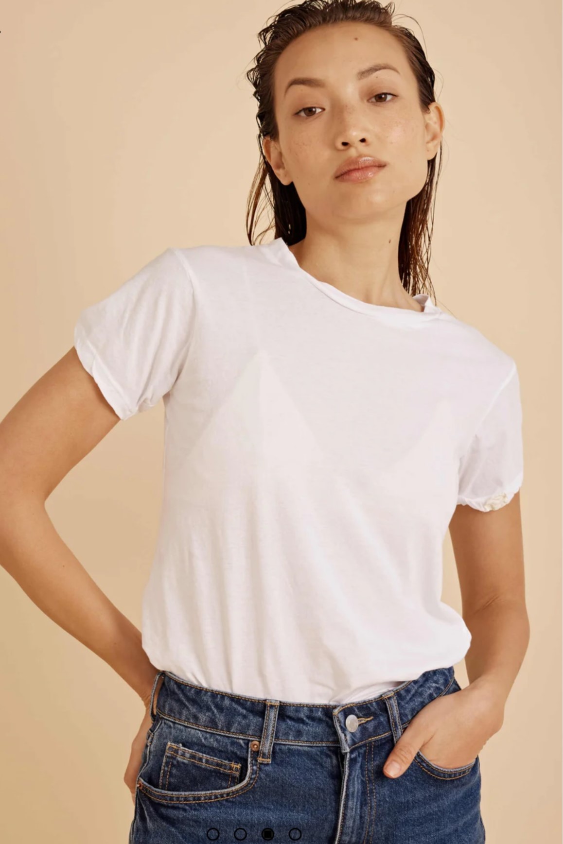 ALL III Tom T-Shirt in White ALL III Tom T-Shirt in White