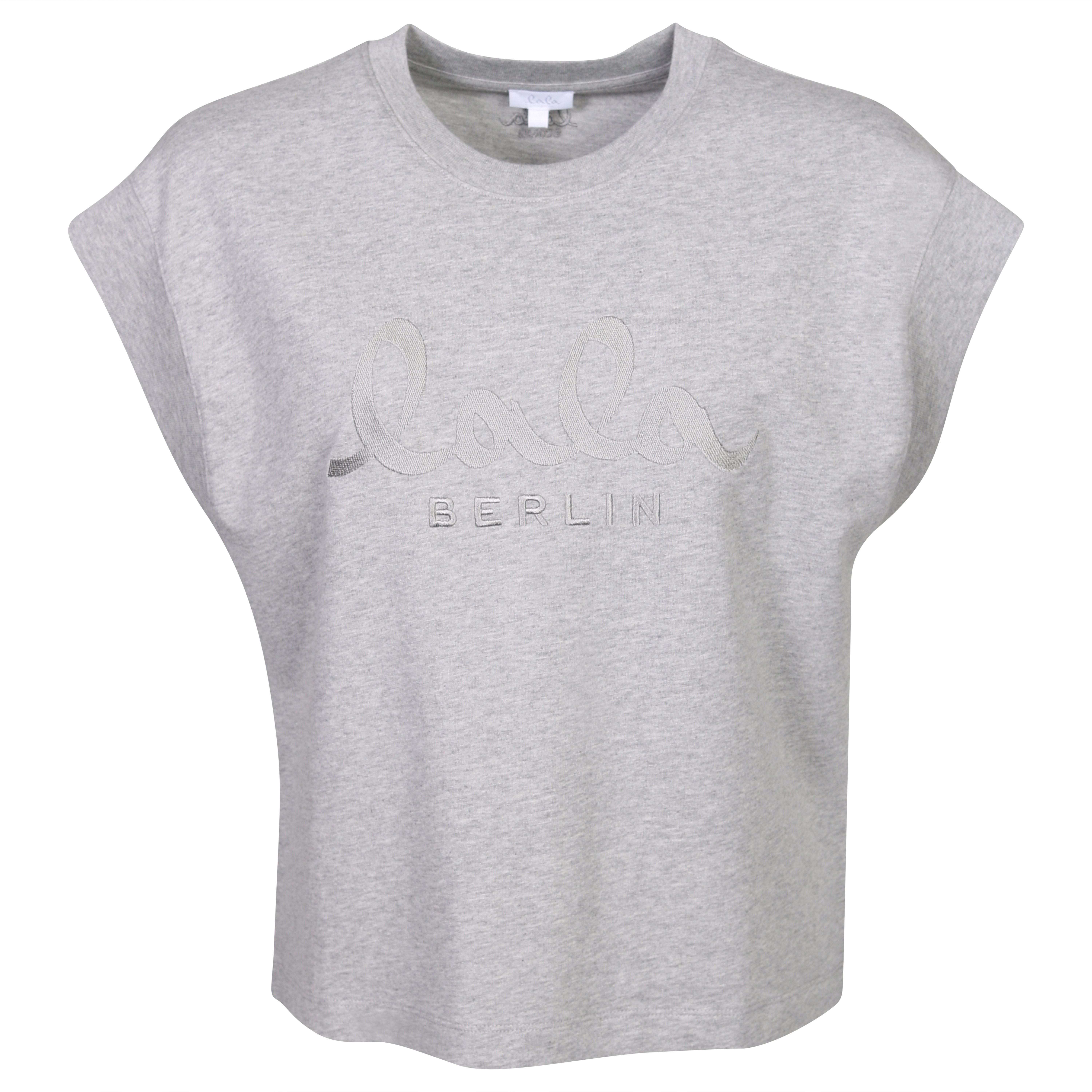 Lala Berlin Celina T-Shirt Grey Melange