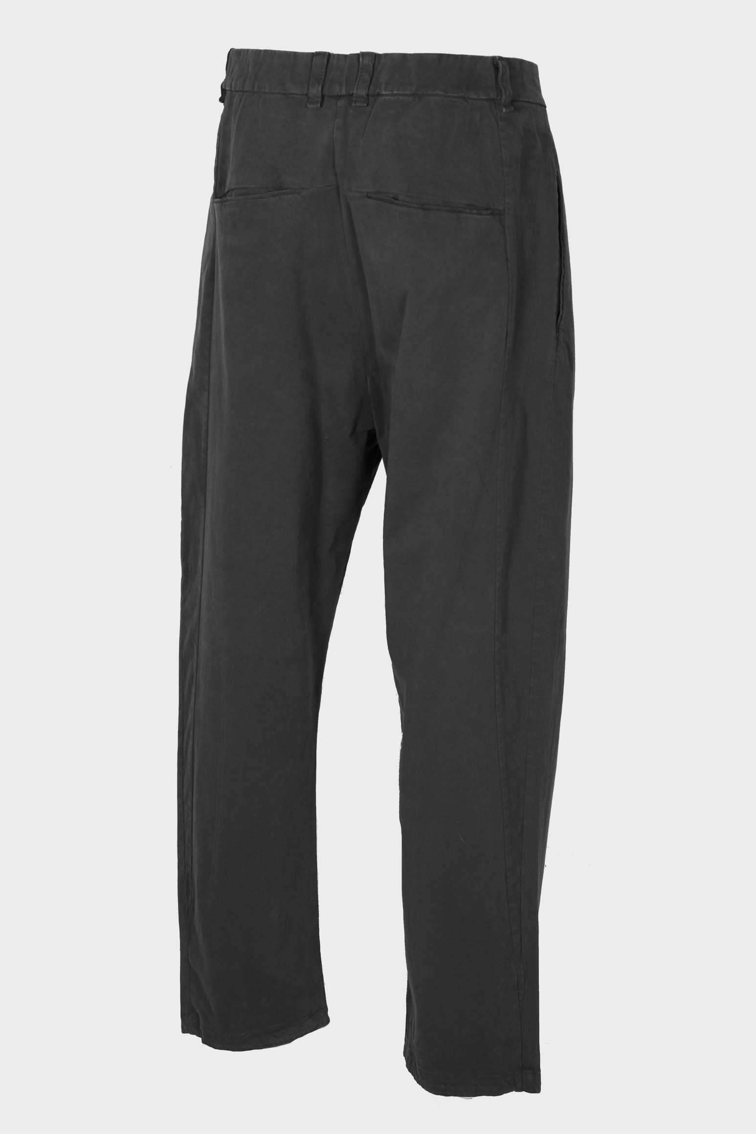 TRANSIT UOMO Cotton Stretch Pant in Charcoal
