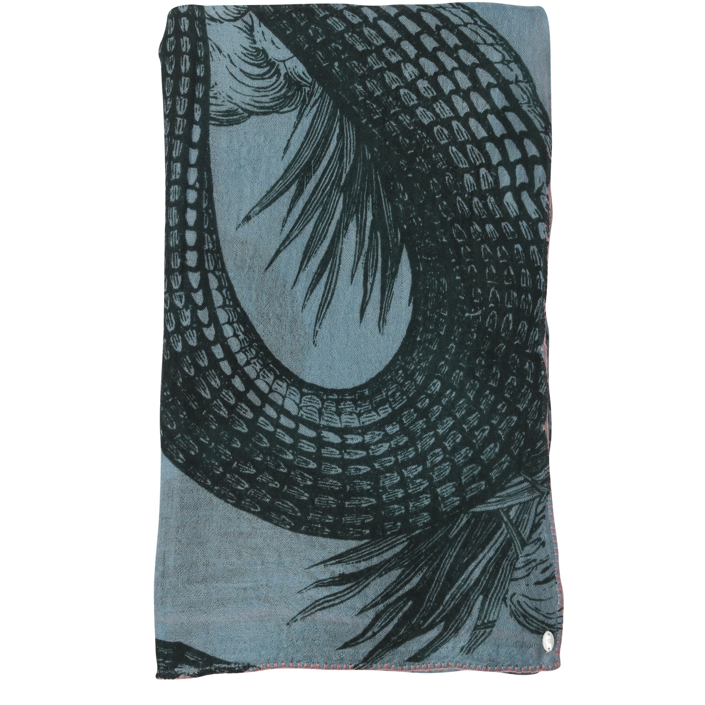Friendly Hunting Cashmere Patch Scarf Multicolour
