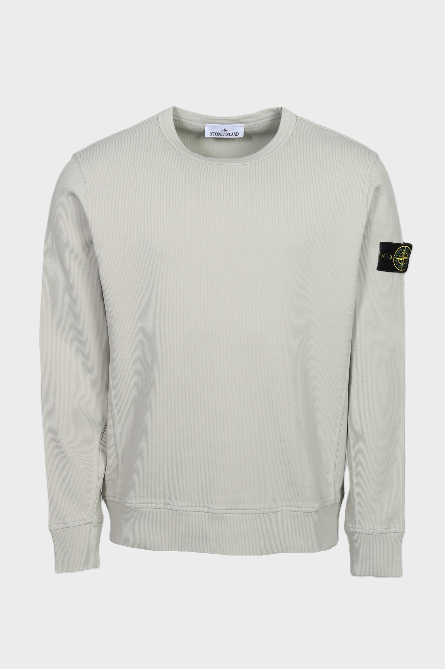 STONE ISLAND Rib Sweatshirt in Stone